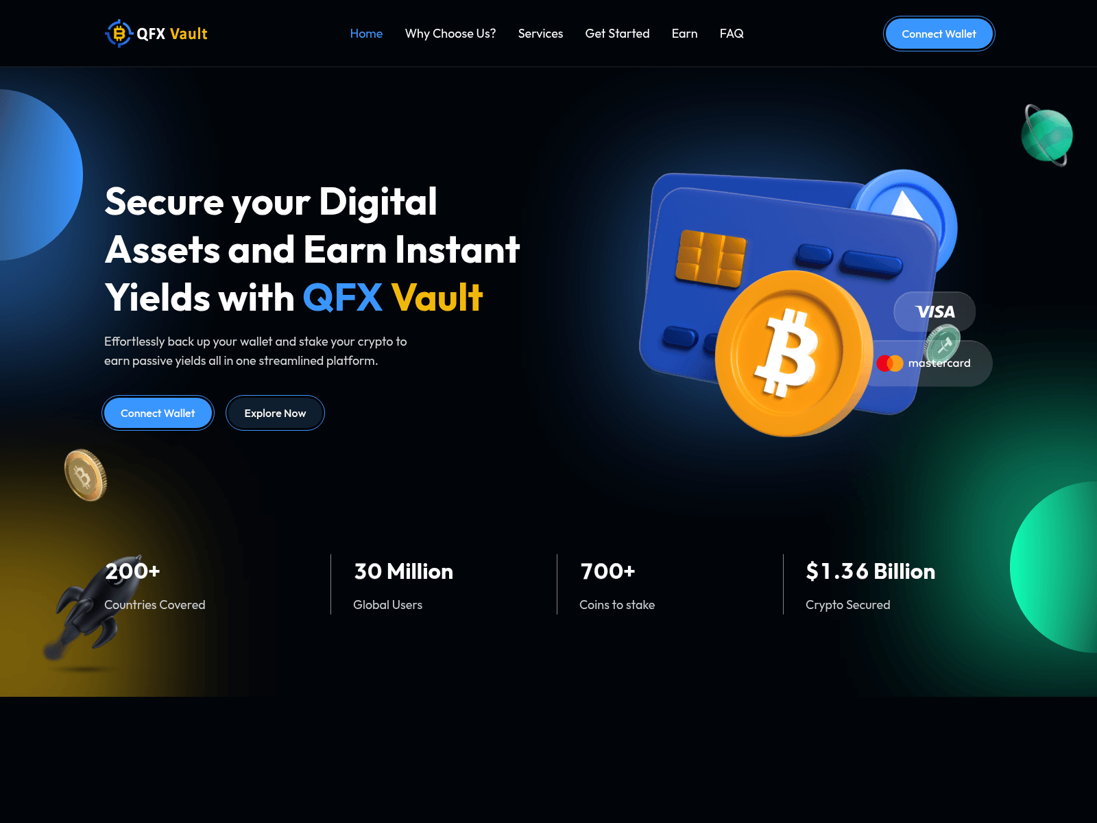 Screenshot of qfxvault.com