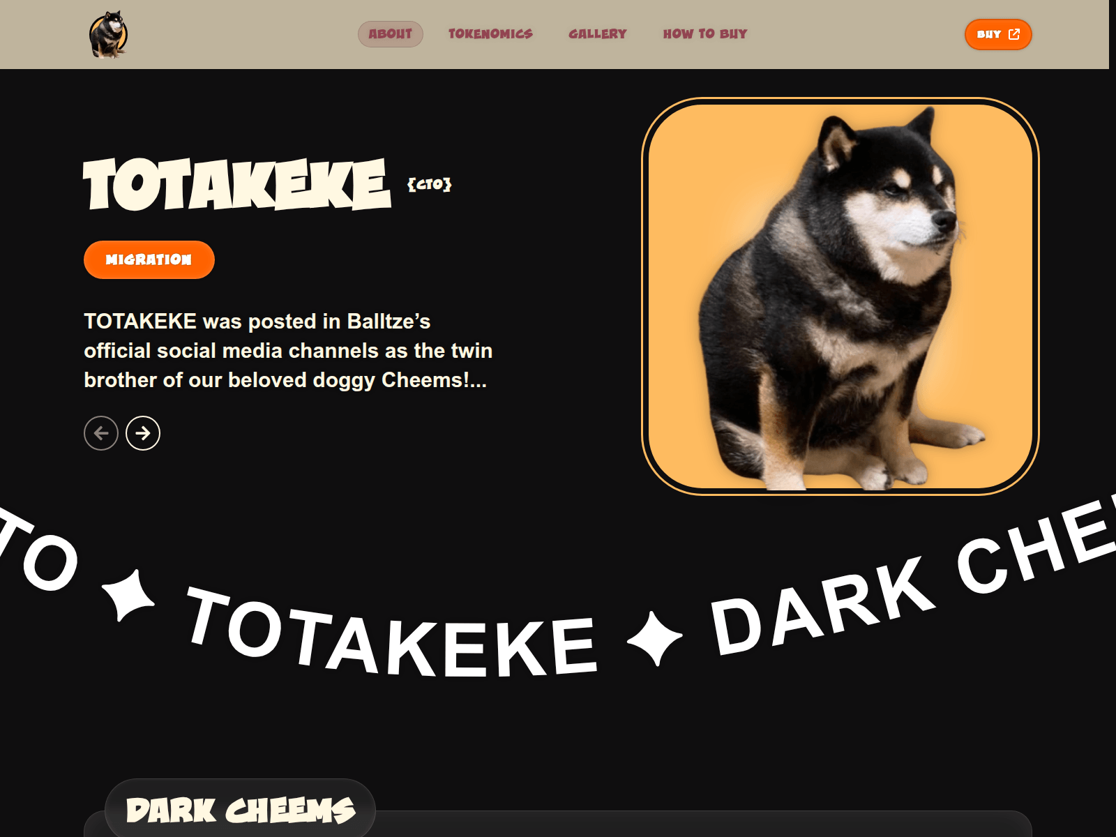 Screenshot of totakeke-meme.pages.dev