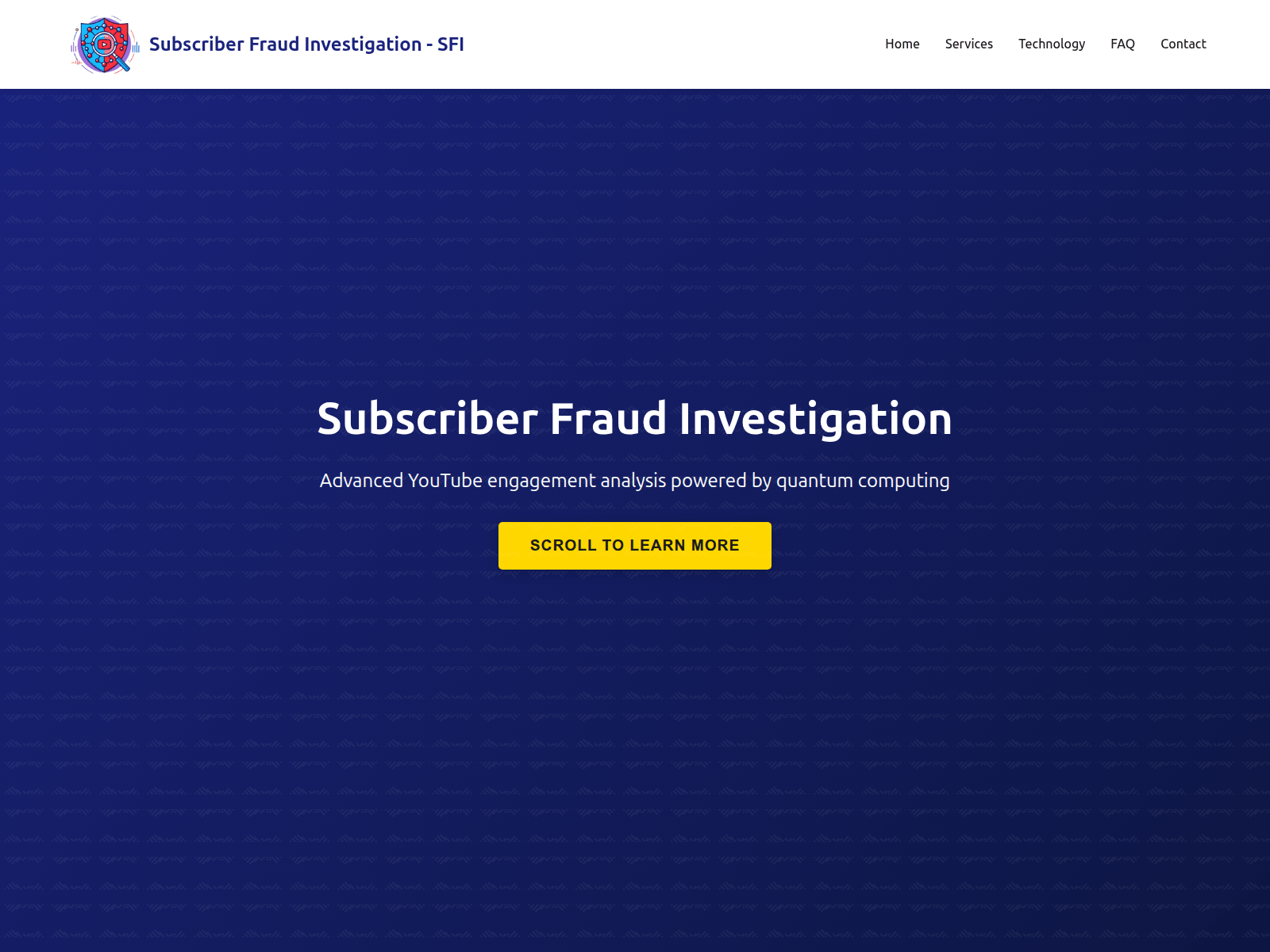 Screenshot of subscriberfraudinvestigation.pages.dev
