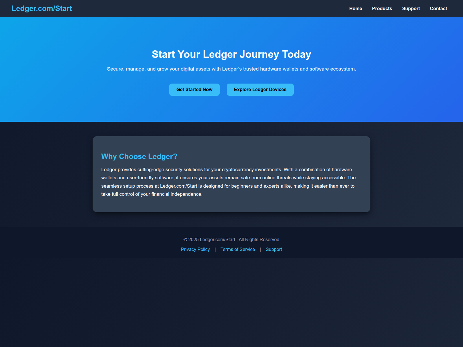 Screenshot of ledgr-com-strt-x.pages.dev