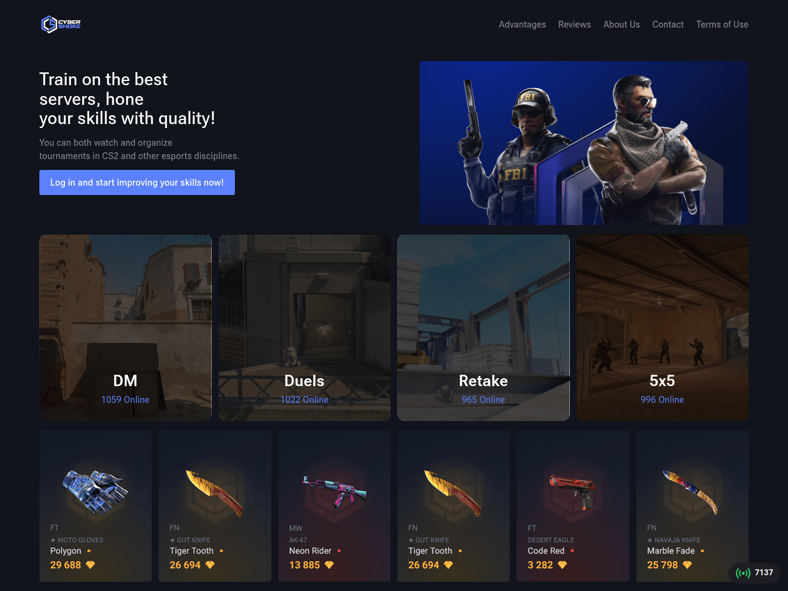 Screenshot of cybershaoke.com