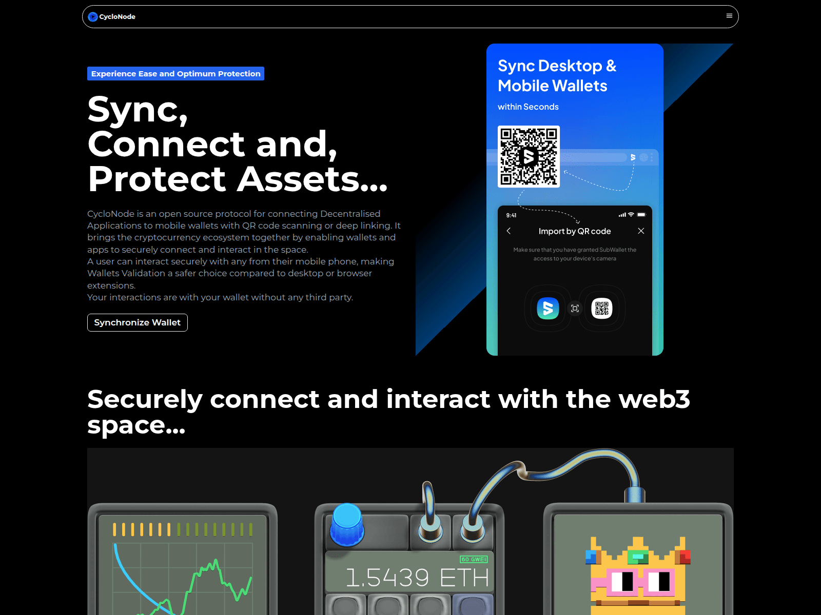 Screenshot of cyclonode.pages.dev