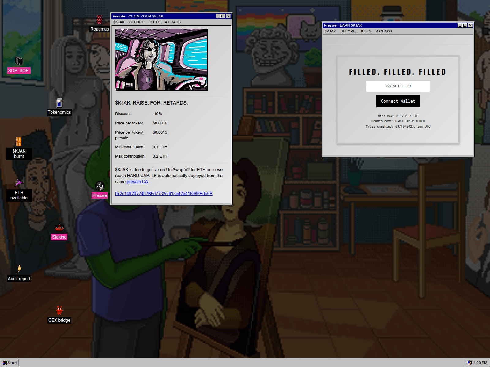 Screenshot of kjacktest.pages.dev
