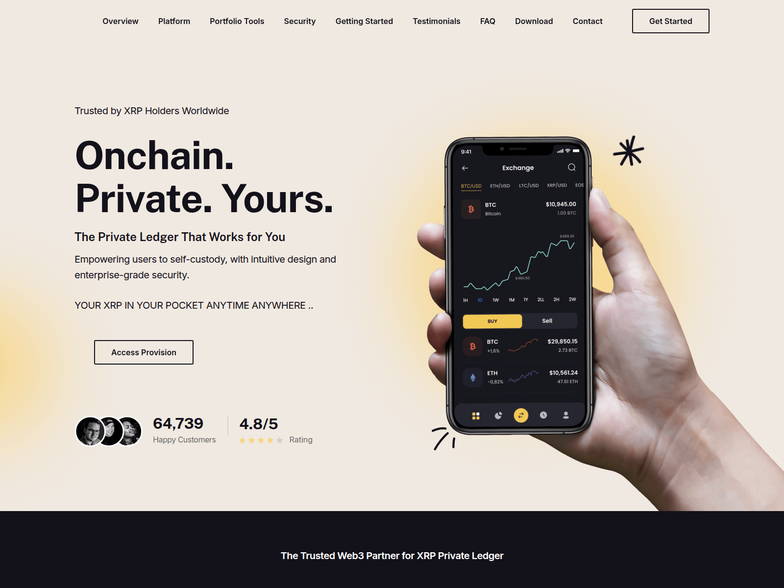 Screenshot of xrp-privateledger.com