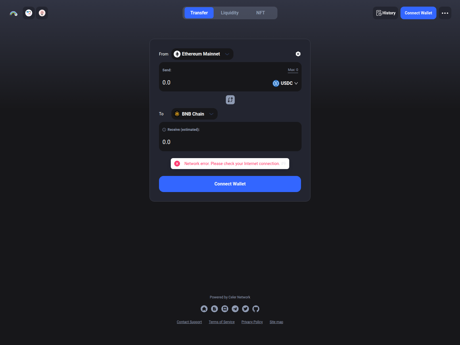 Screenshot of chainchange.pages.dev
