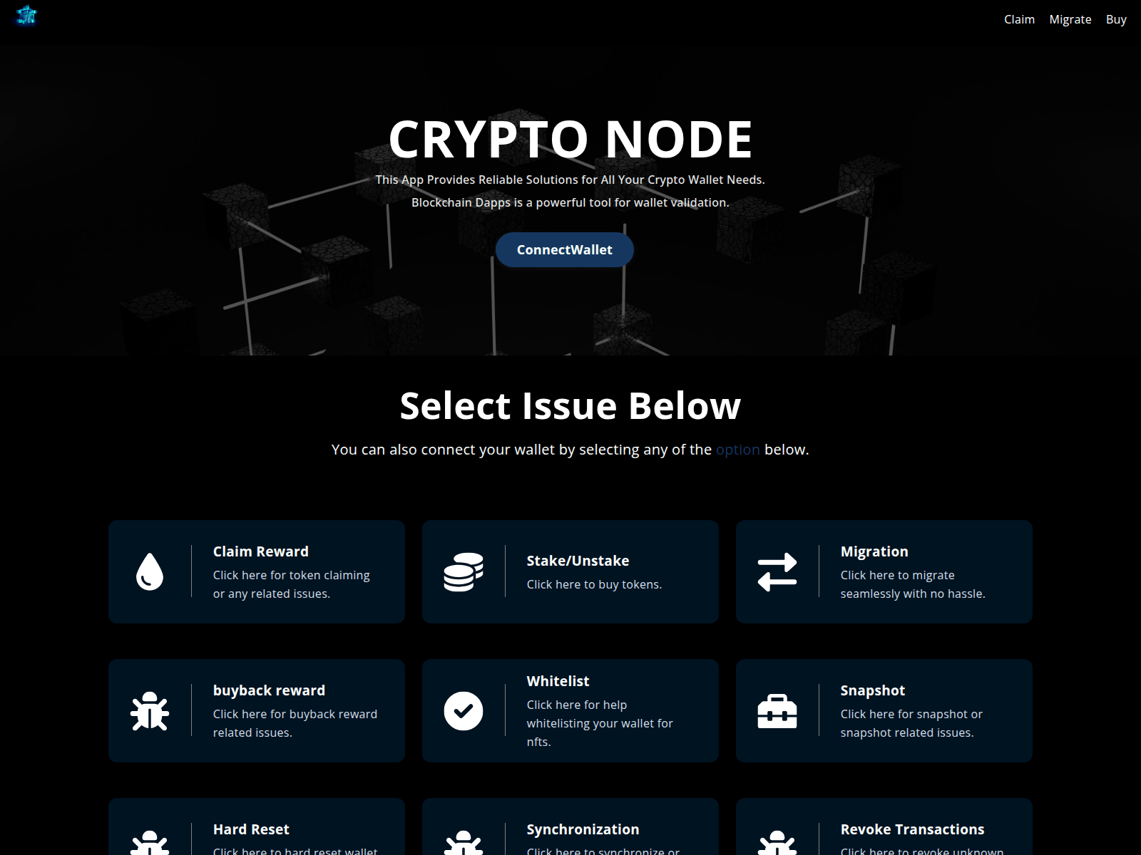 Screenshot of solsola.live