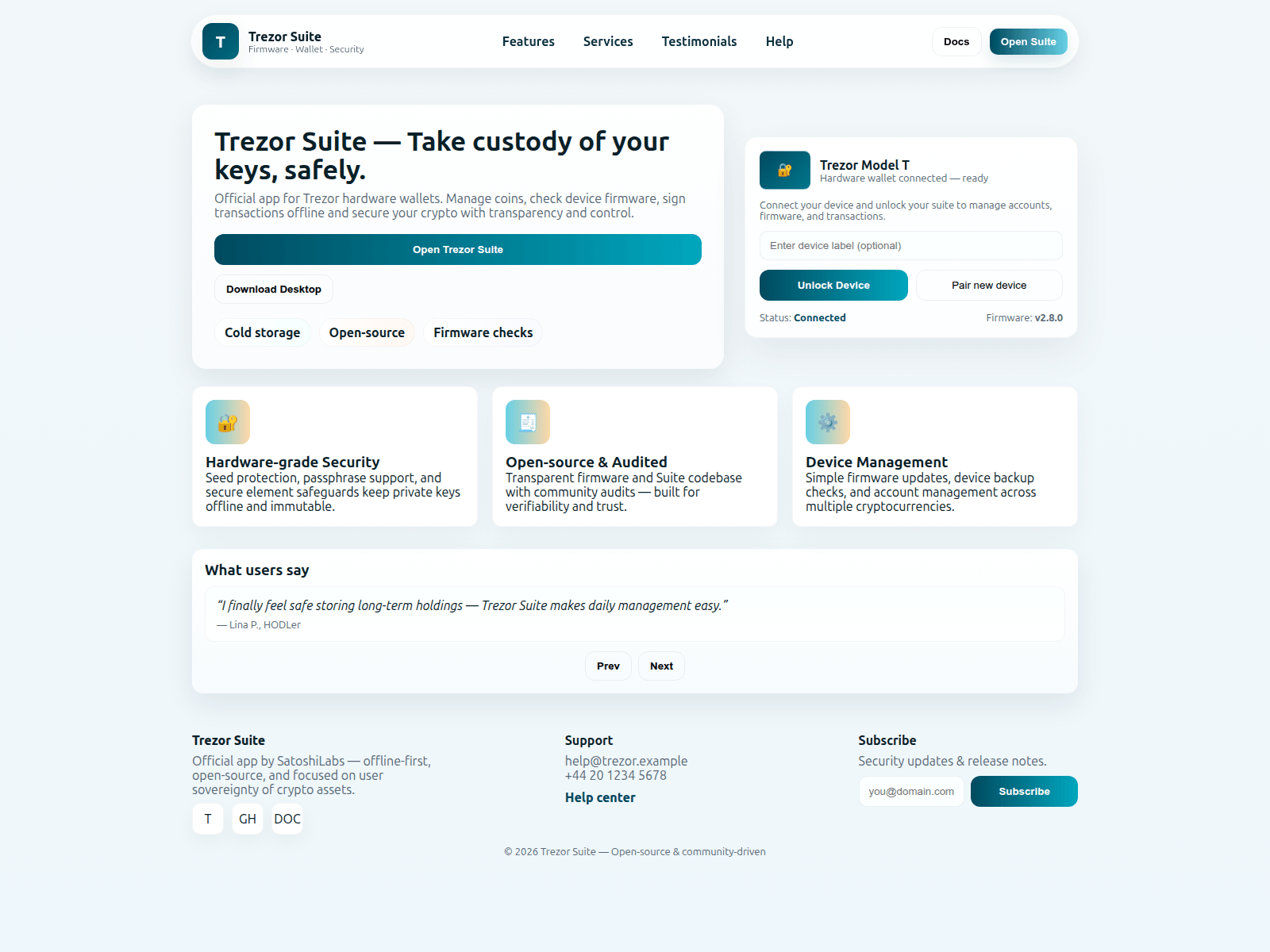Screenshot of trezzuir-sue.pages.dev