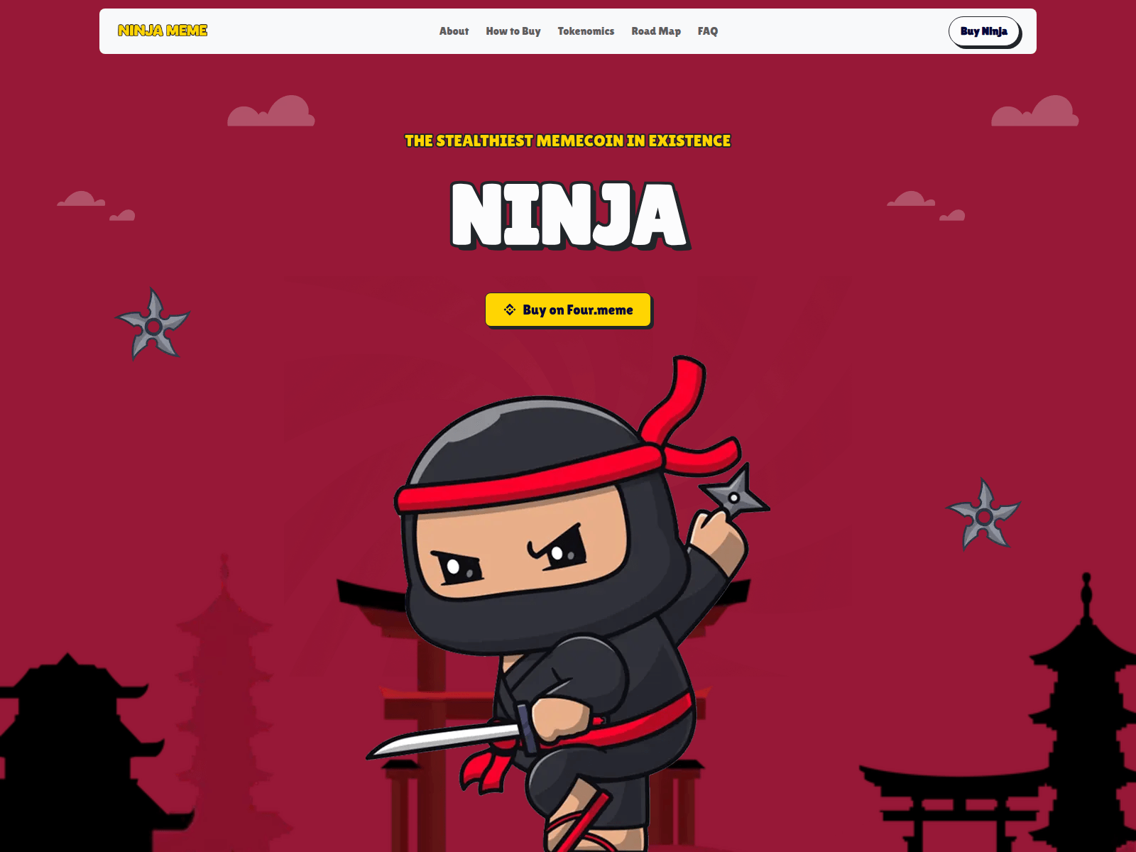 Screenshot of ninjameme.fun