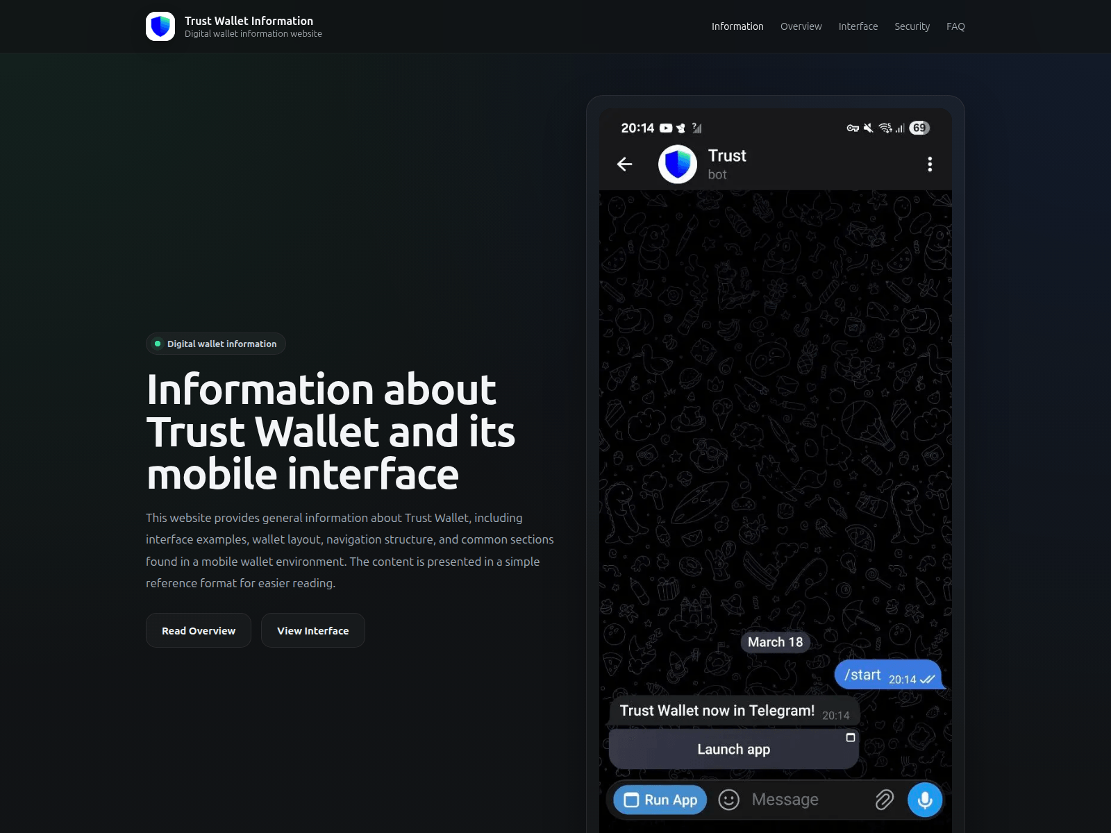 Screenshot of trustwallet-review.com
