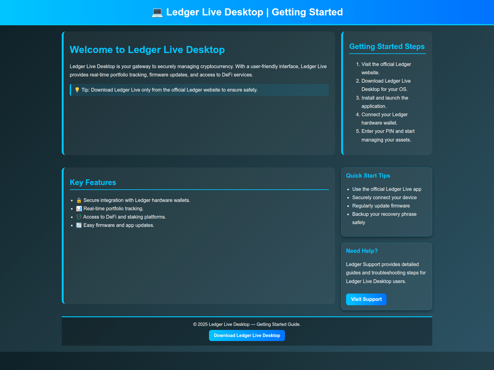 Screenshot of desktop-ledglive-cdn.pages.dev