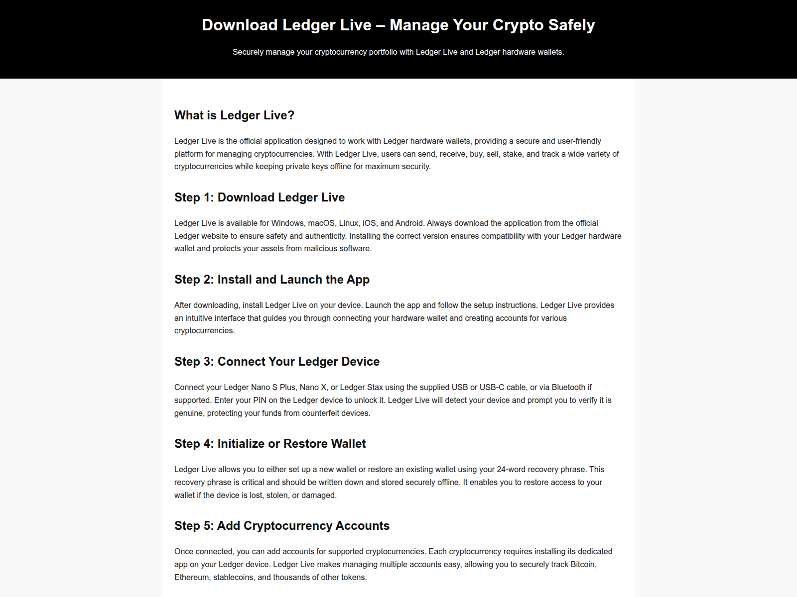 Screenshot of ledgerlivedownload-us.pages.dev
