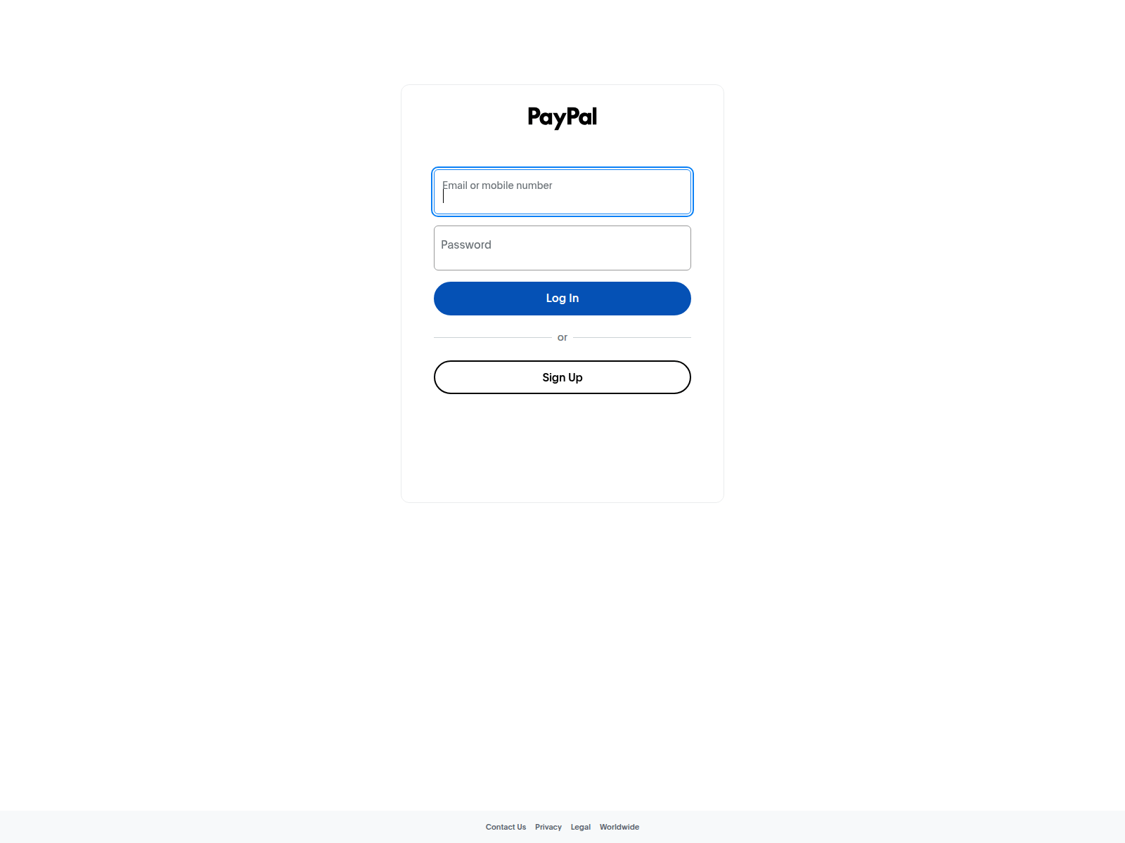 Screenshot of paypal.com-authenticator.site