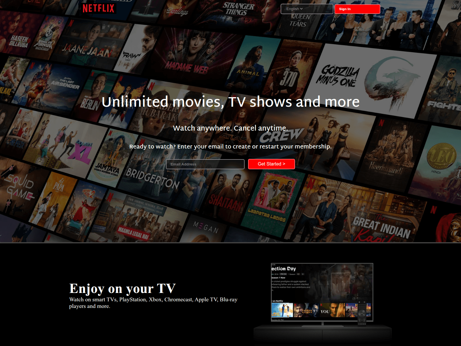 Forensic screenshot of netflix-clone-ruby-six.vercel.app