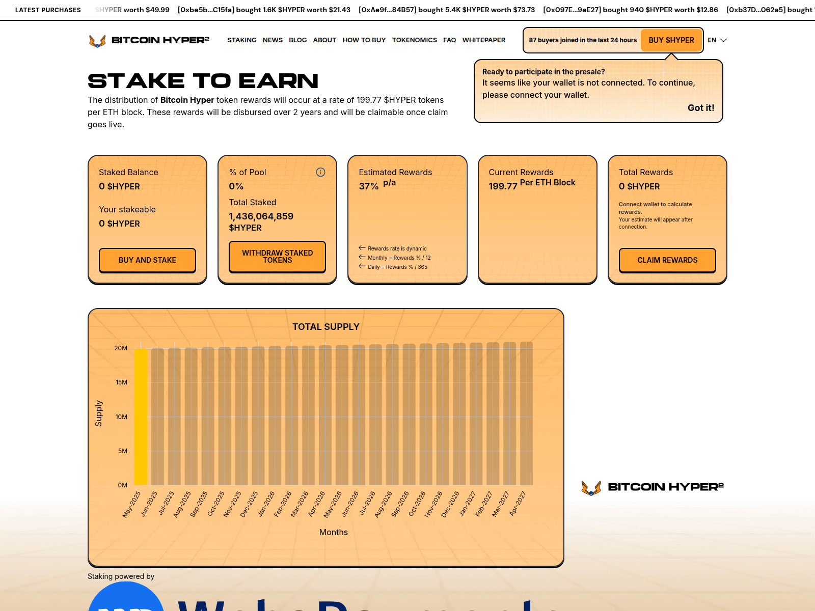 Forensic screenshot of bitcoinehyper.com