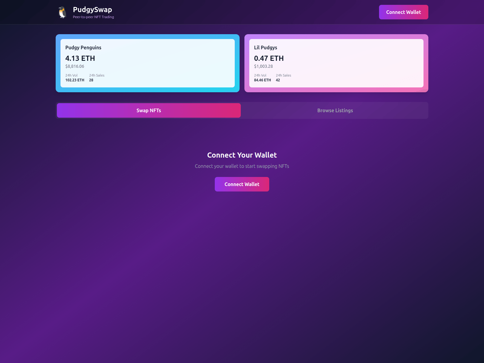 Screenshot of pudgyswap.pro