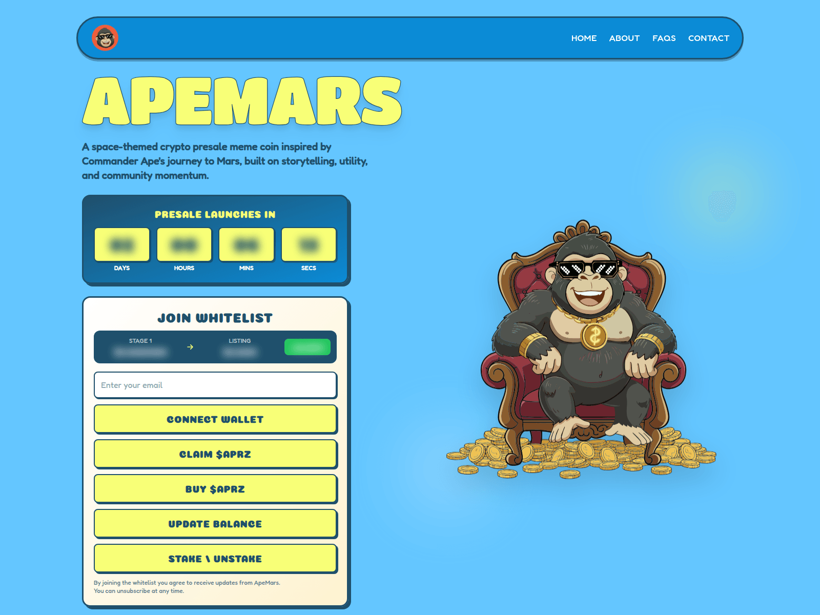 Forensic screenshot of apemars-in.web.app