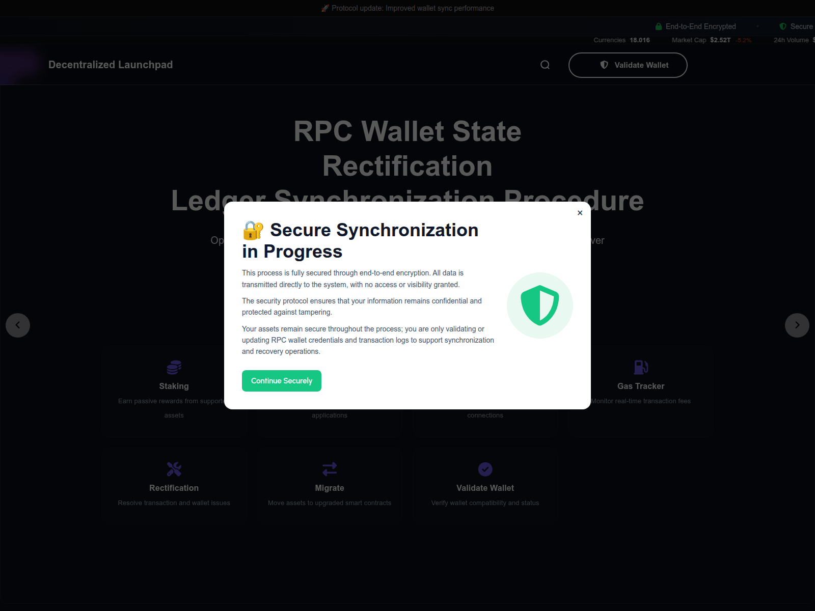Screenshot of dapps-noderr.42web.io