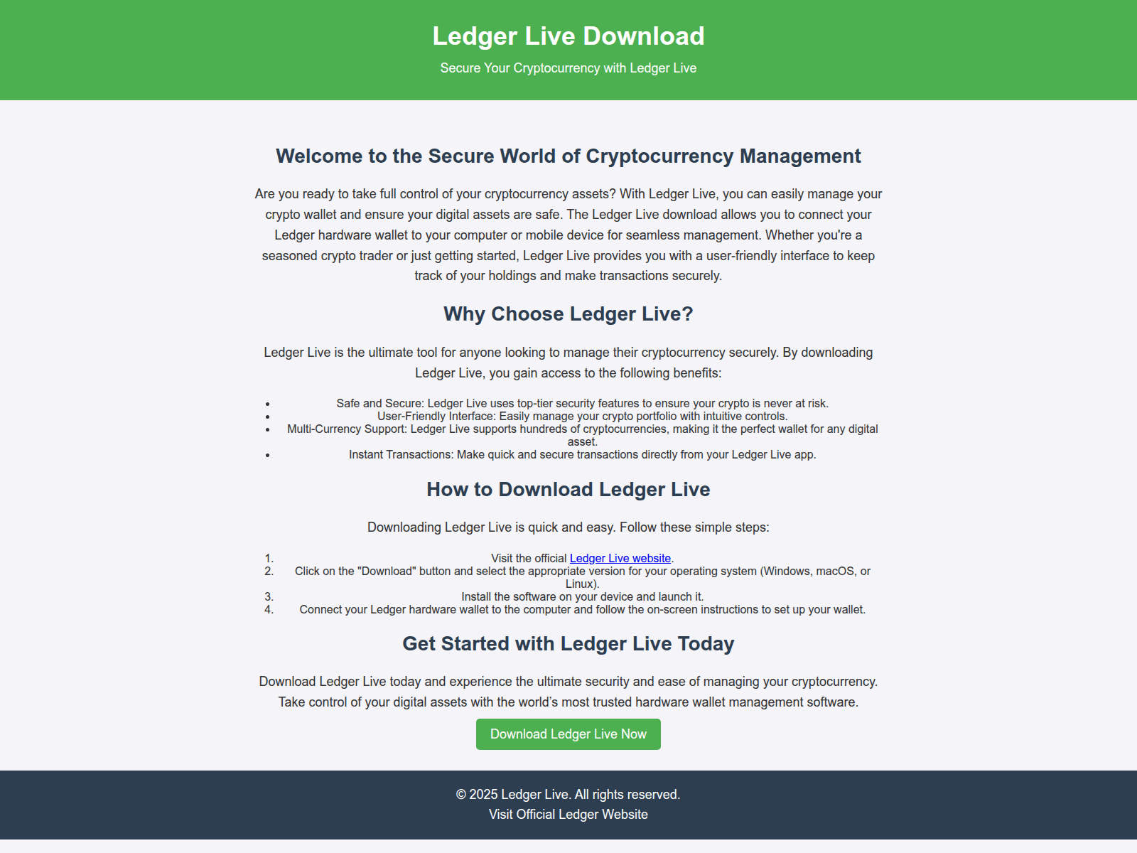 Screenshot of ldger--live.pages.dev