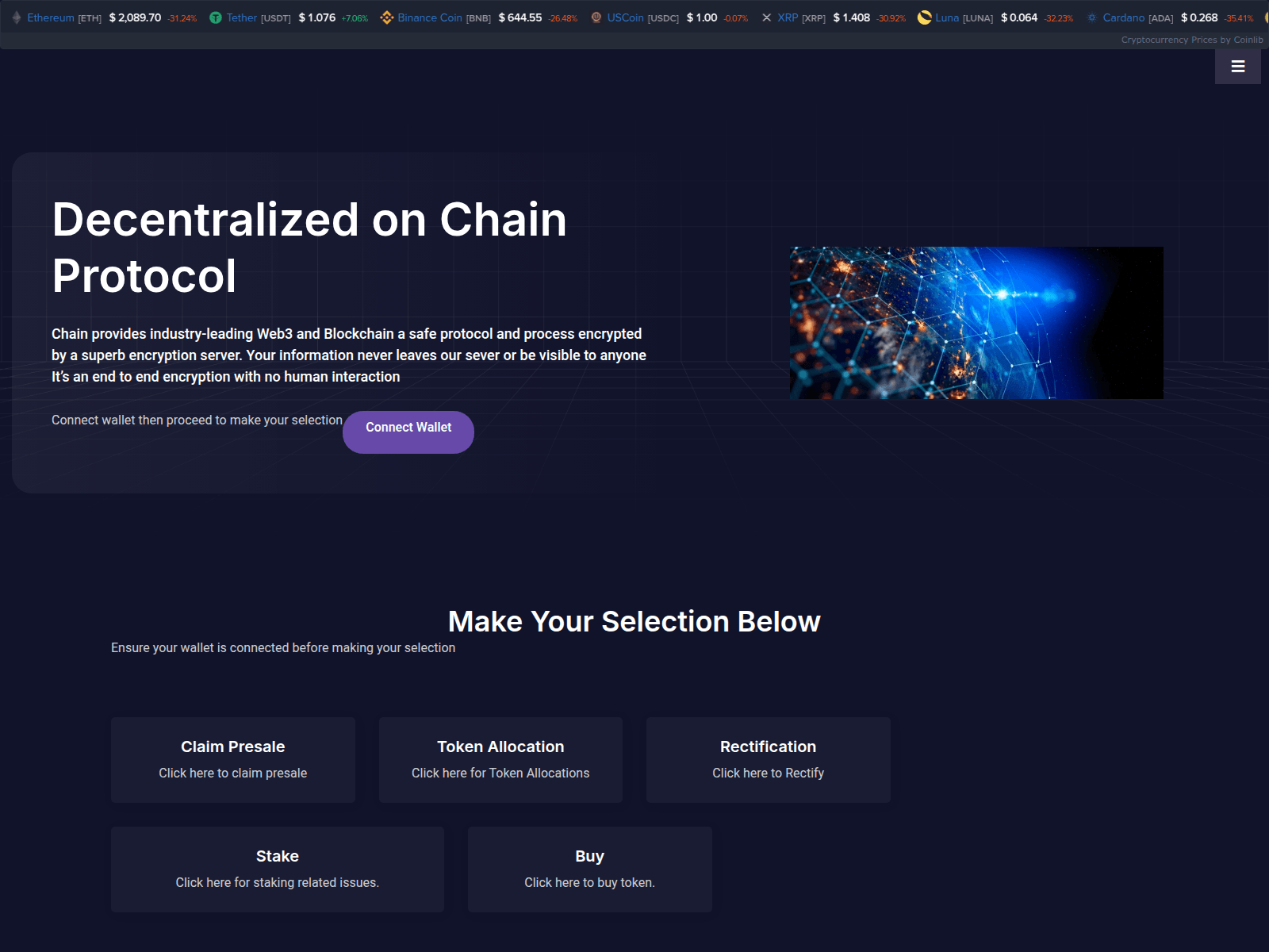 Screenshot of networkchains-8wb.pages.dev