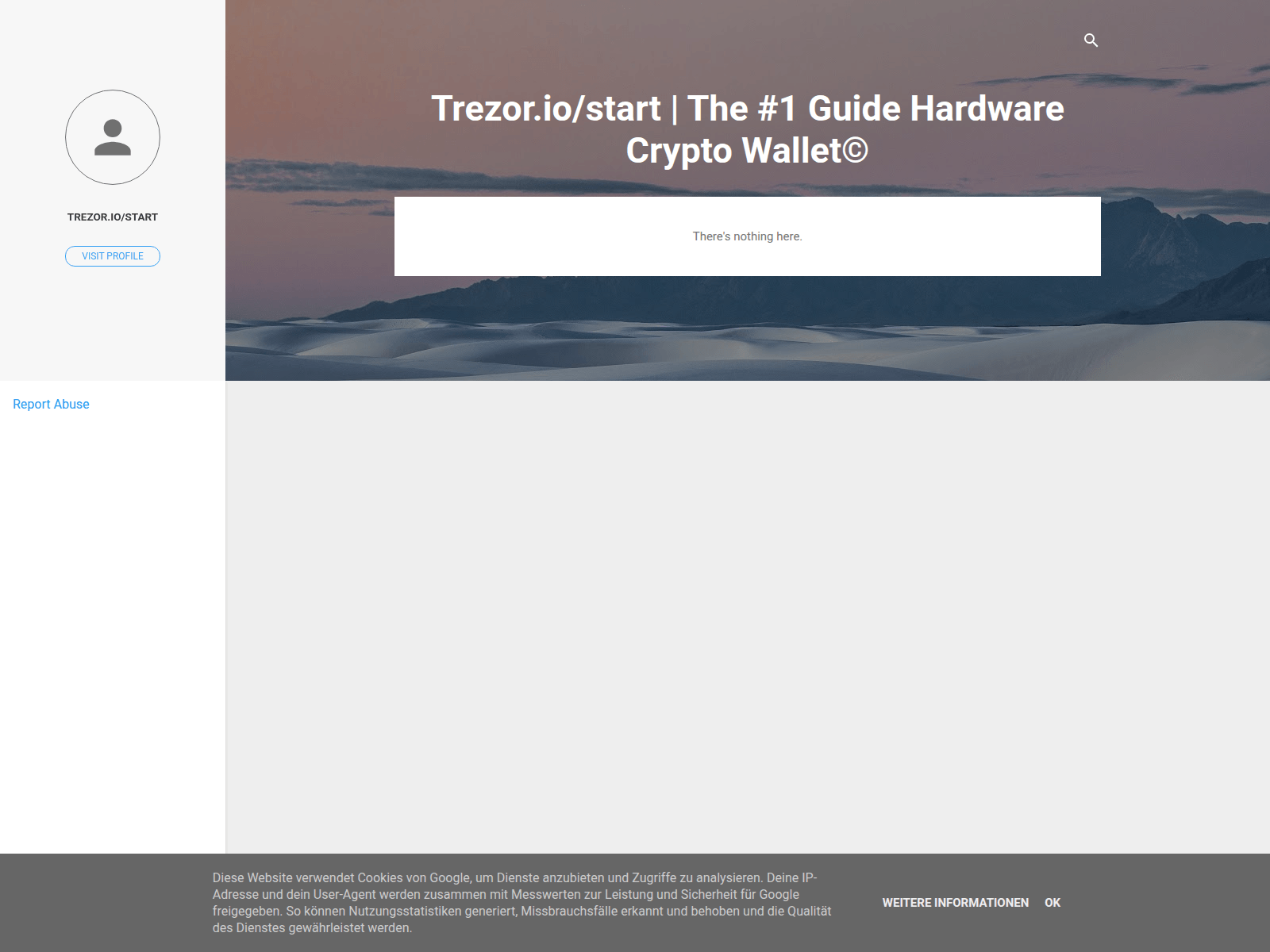 Screenshot of trezzoriostart.blogspot.com