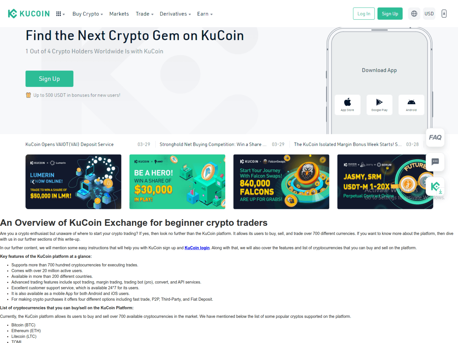 Screenshot of ksucoinlogin.webflow.io