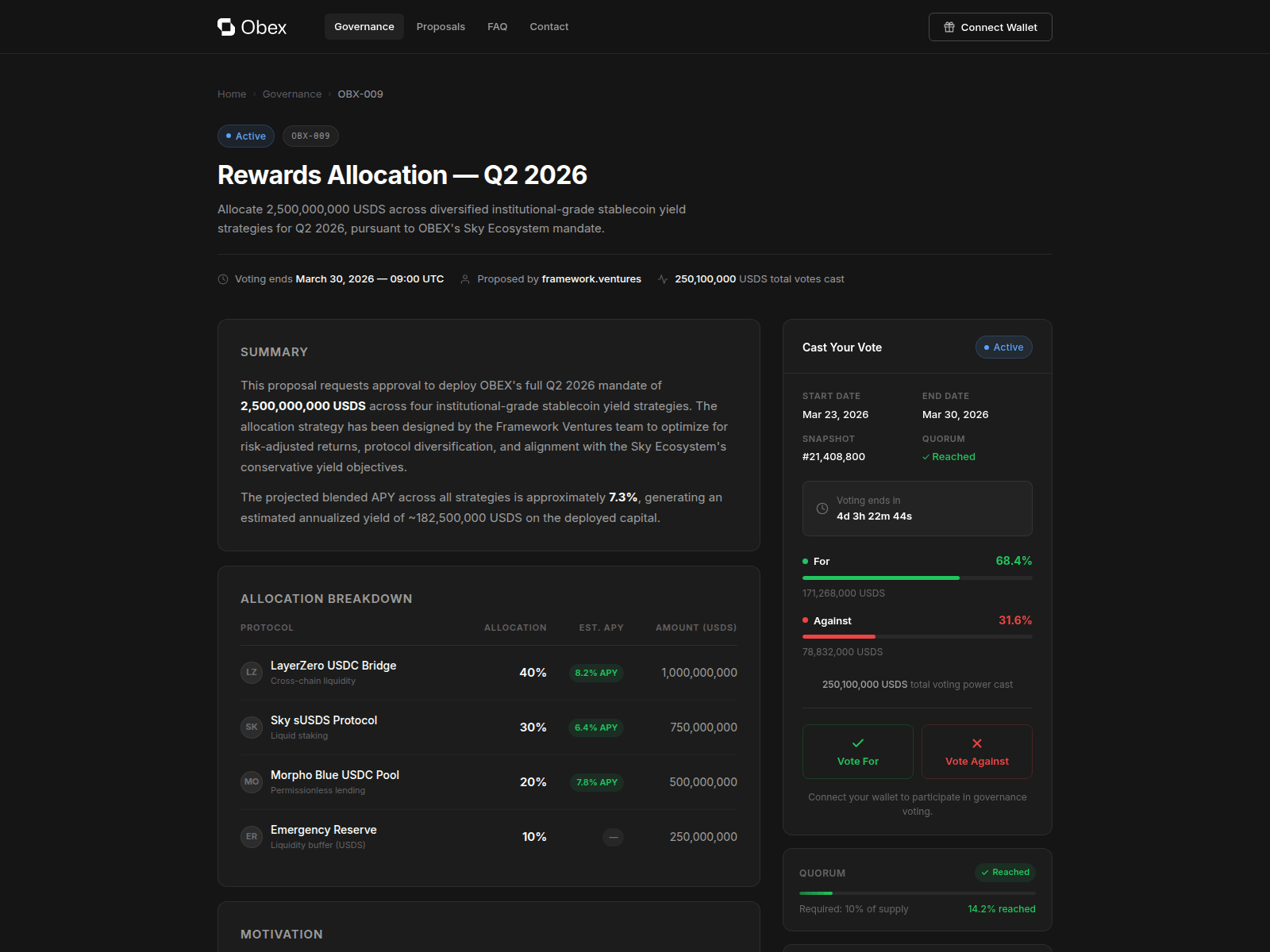 Screenshot of vote-obex.xyz