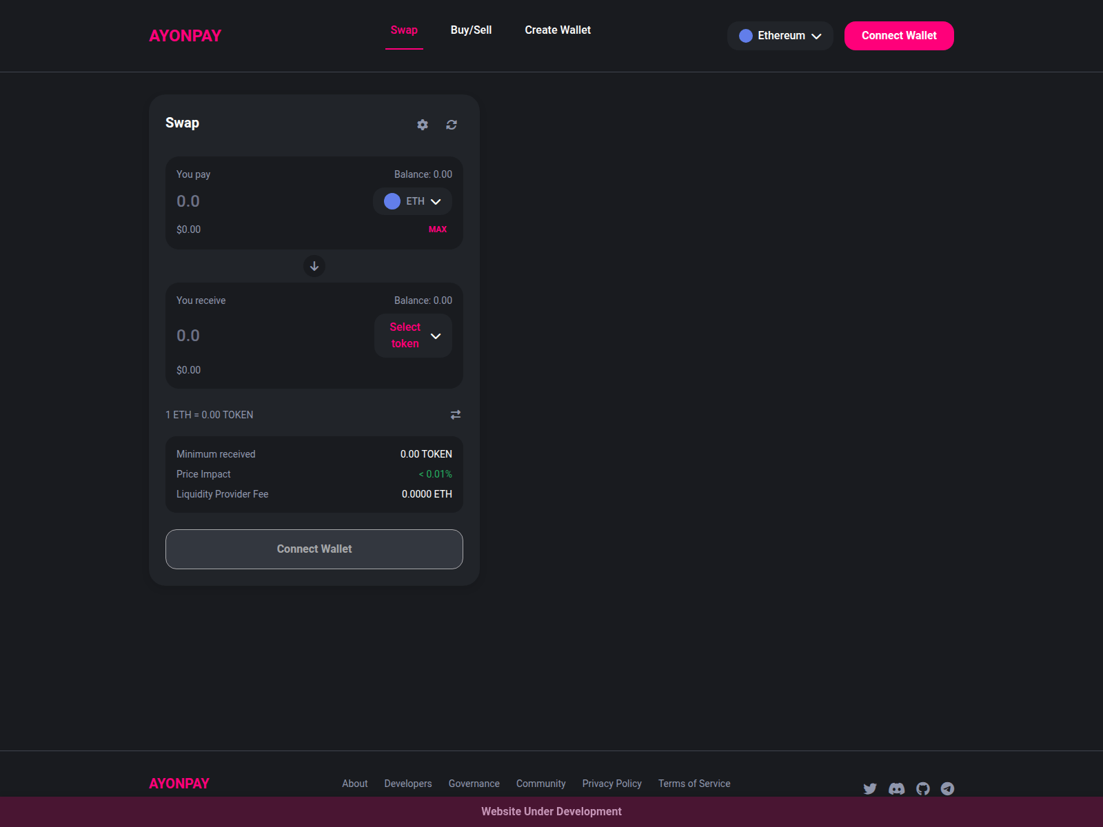 Screenshot of ayonpay.com