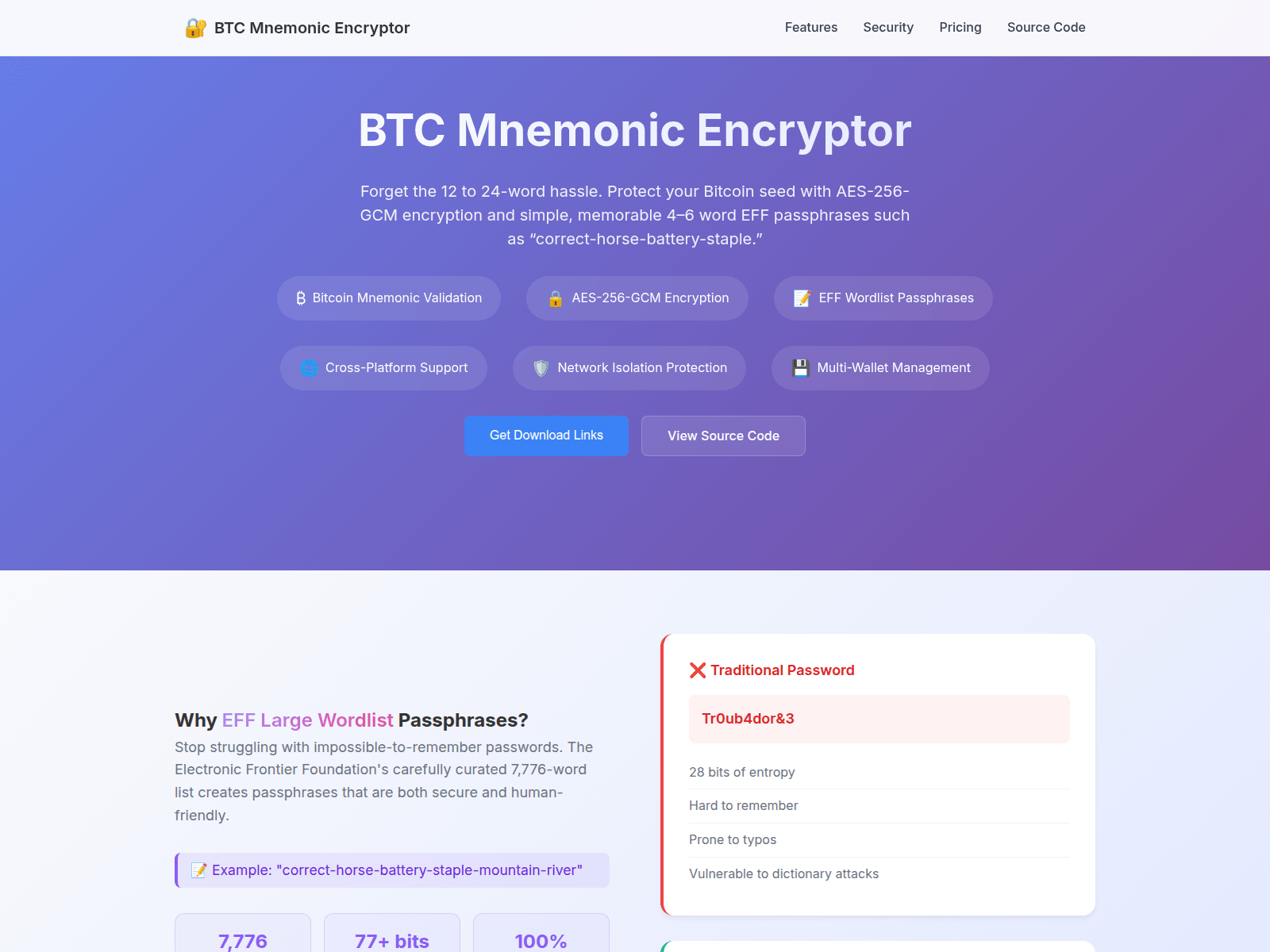Screenshot of btcme.pages.dev