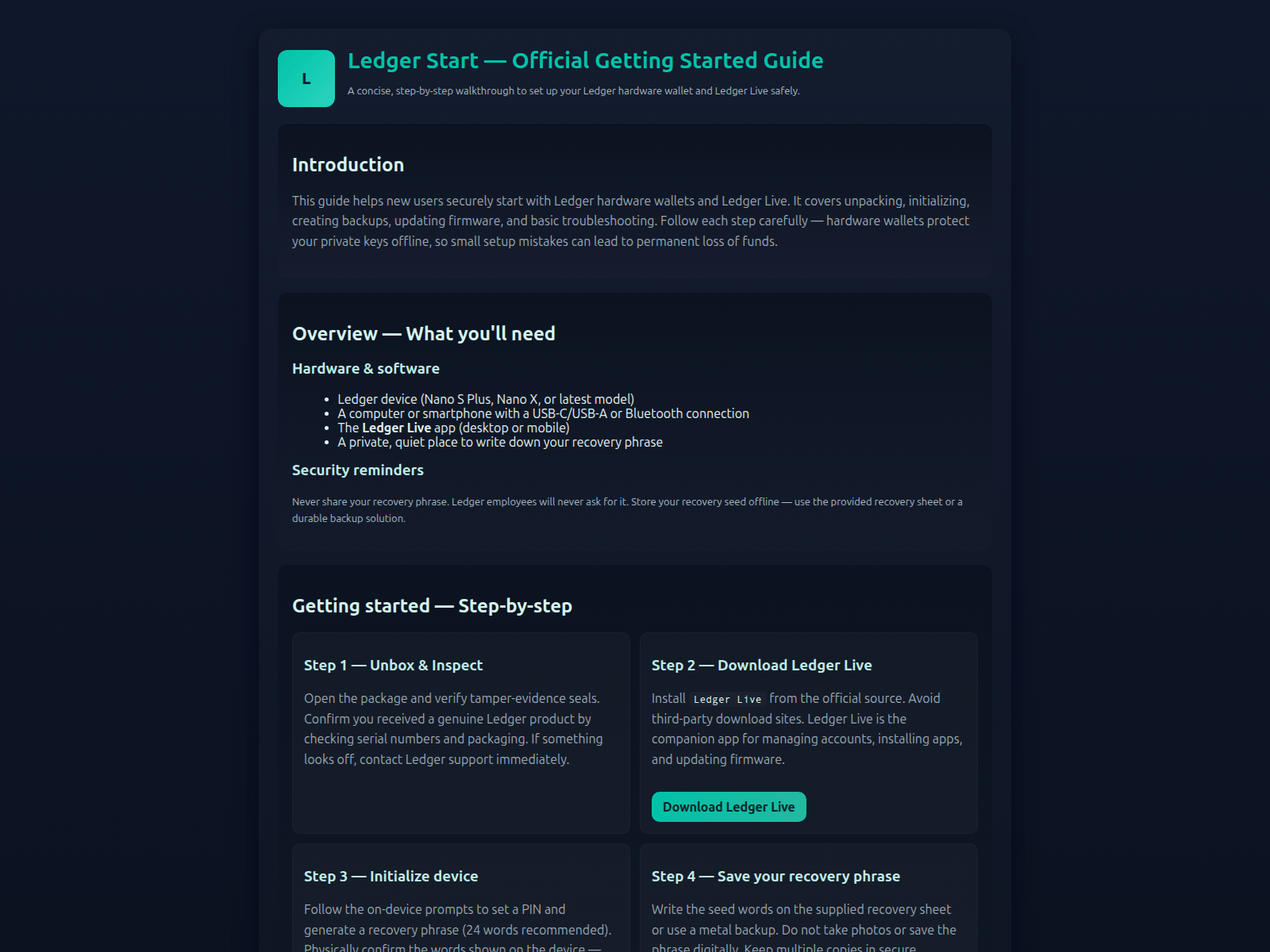 Screenshot of learrn-ledgr-log.pages.dev