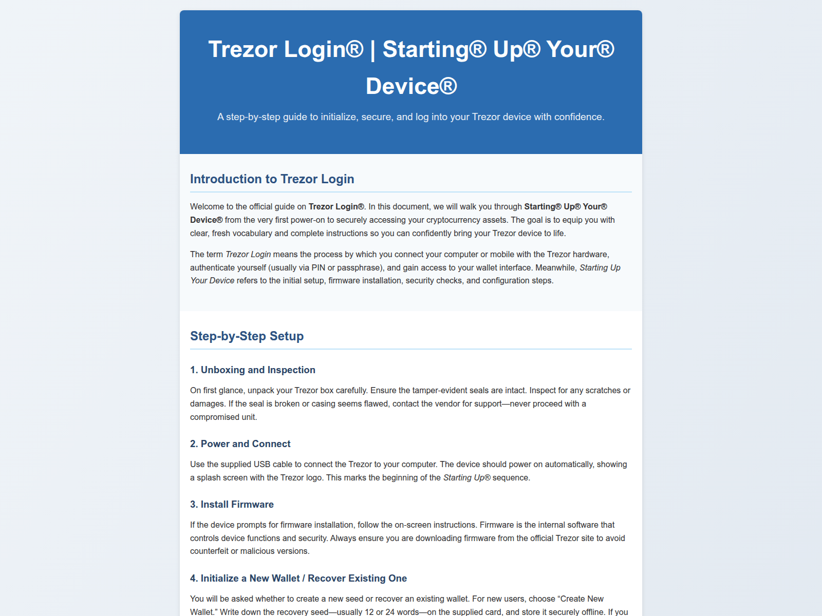 Screenshot of logn-trezr-creat-x.pages.dev