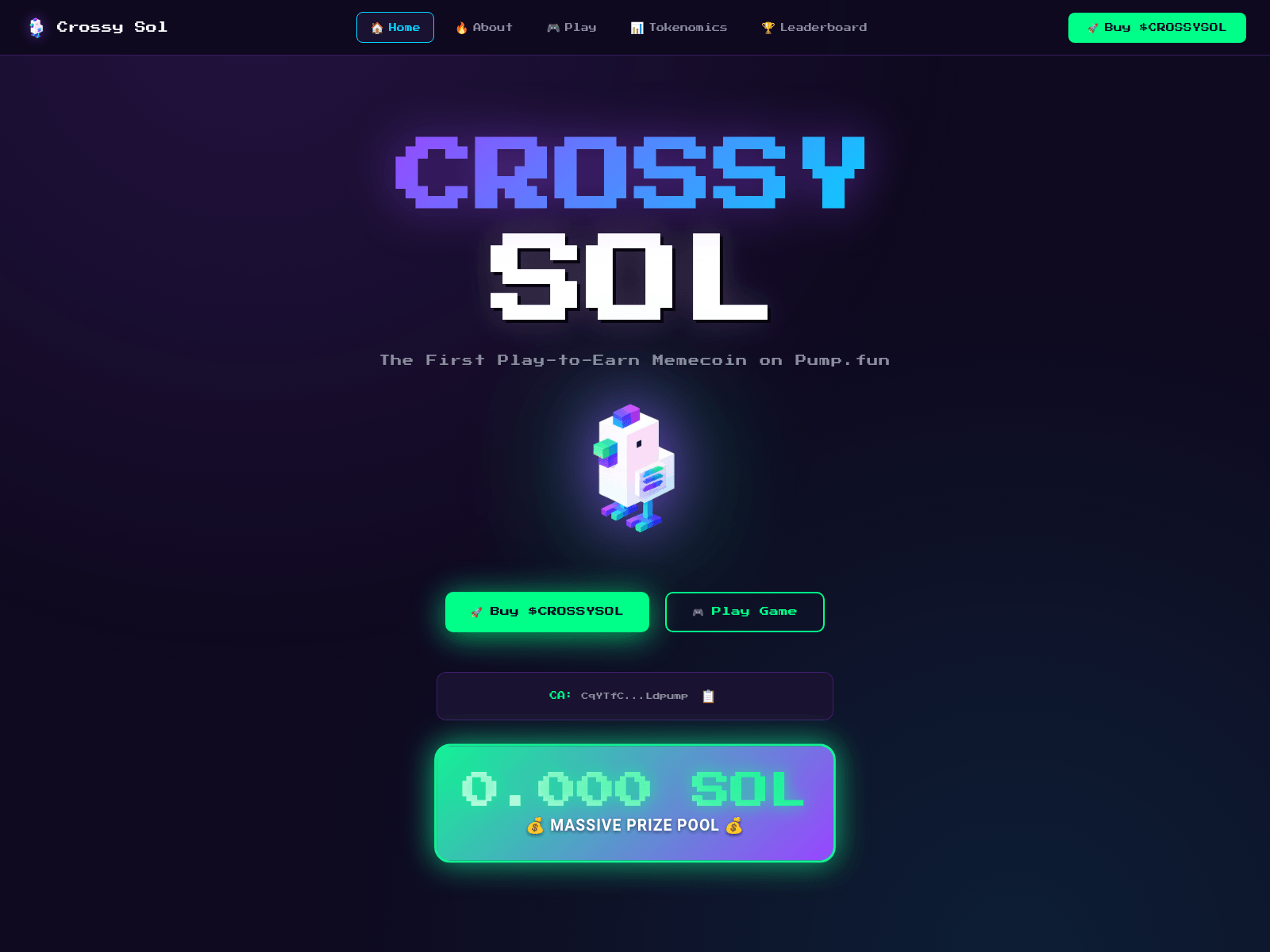 Forensic screenshot of crossysol.xyz