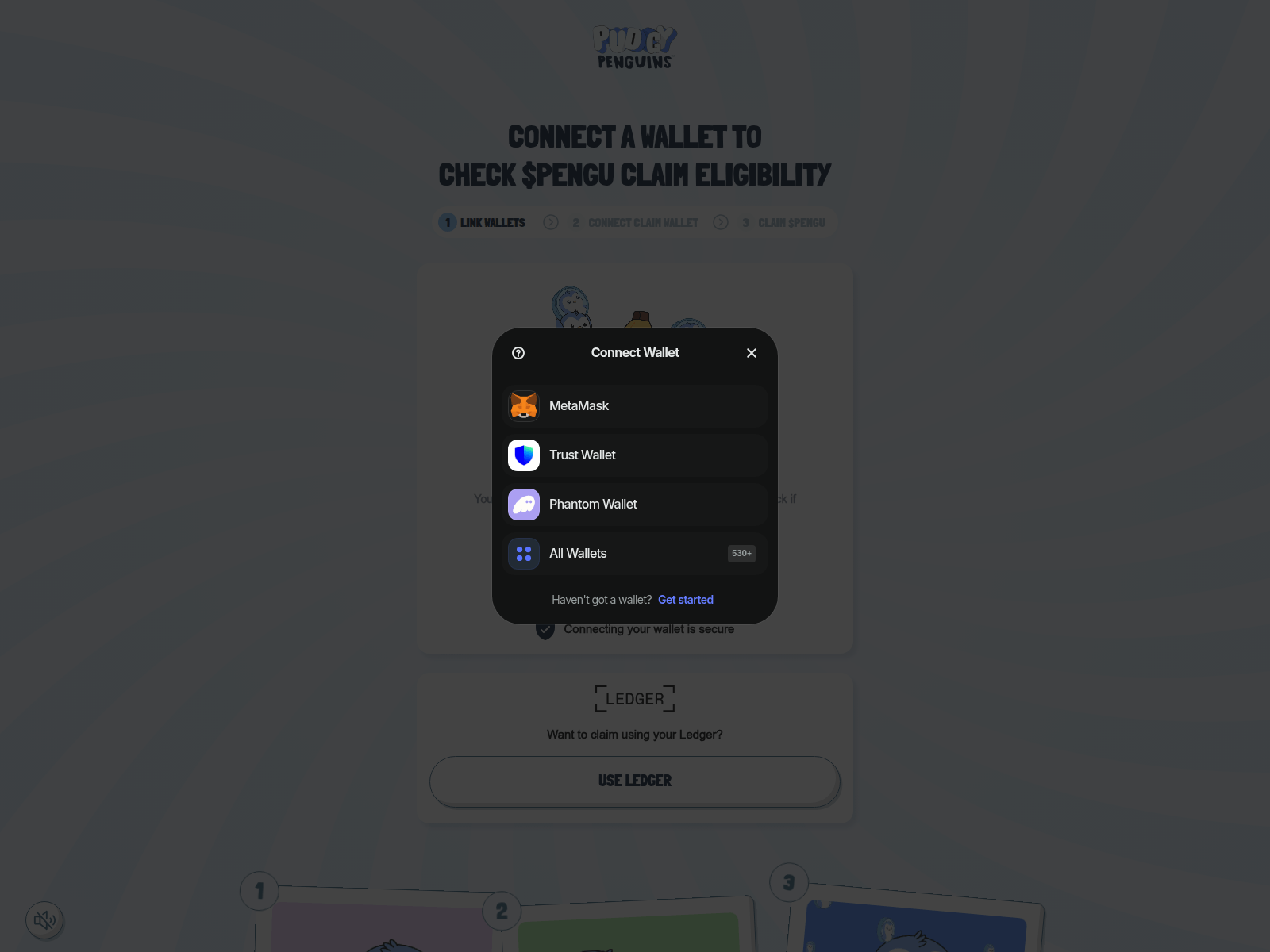 Screenshot of event-pengu.app