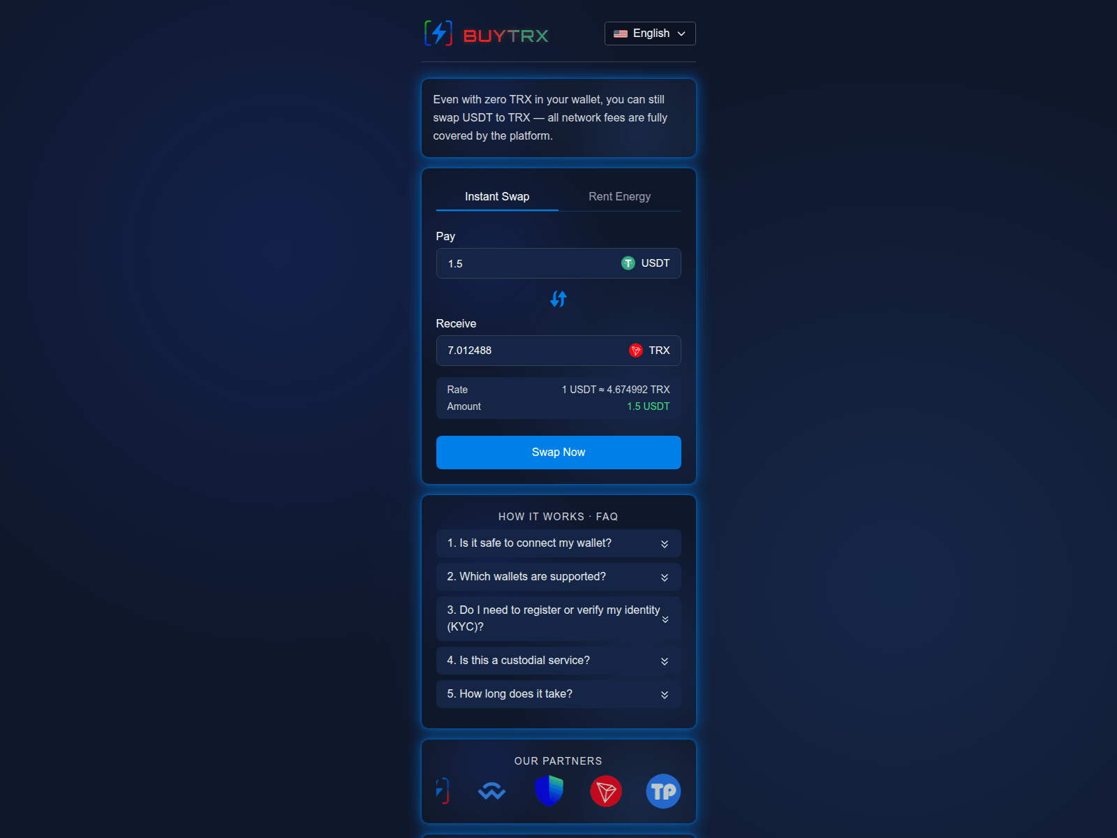 Screenshot of buytrx.com.co