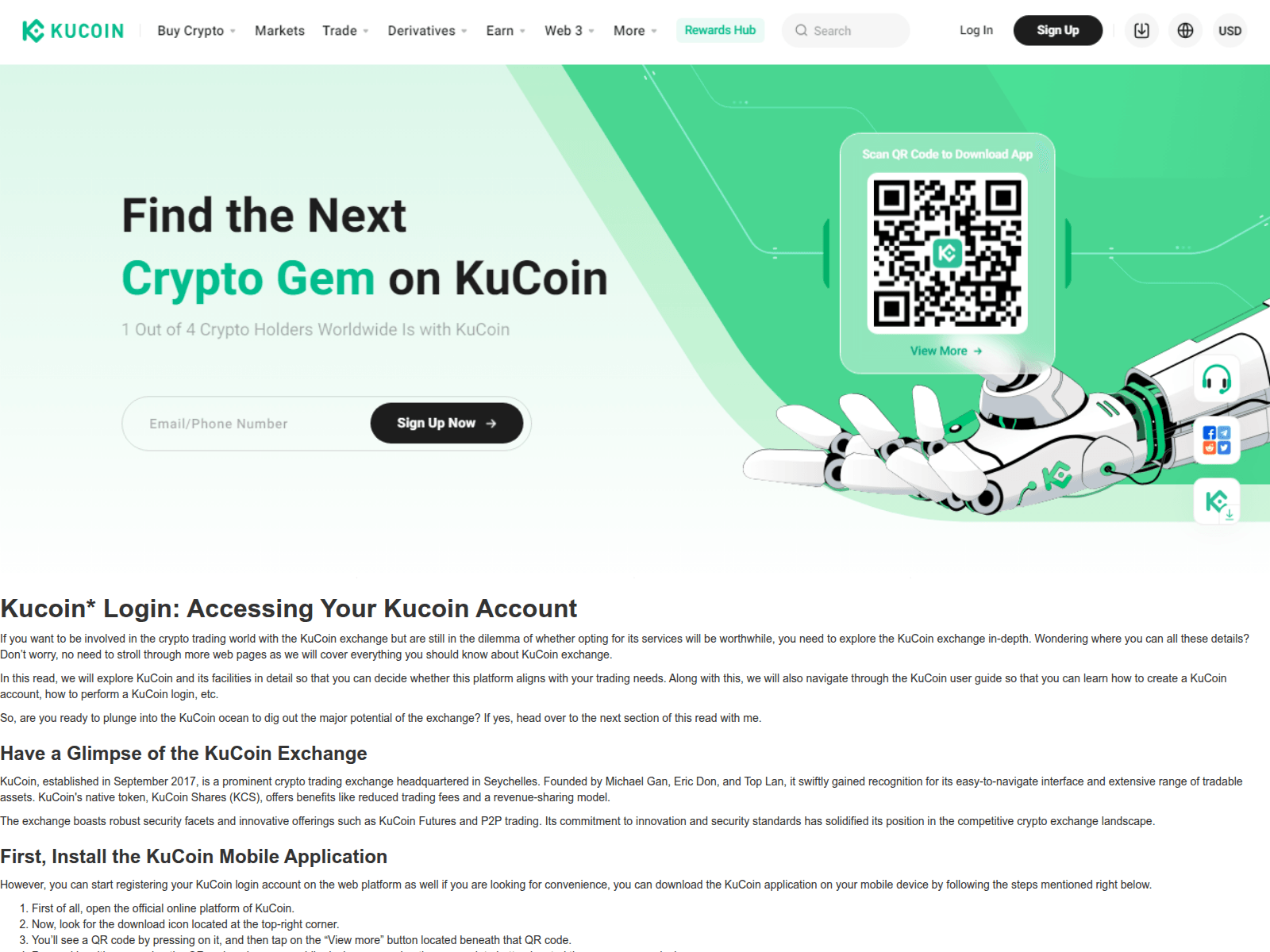 Screenshot of kuquoinligenus.webflow.io