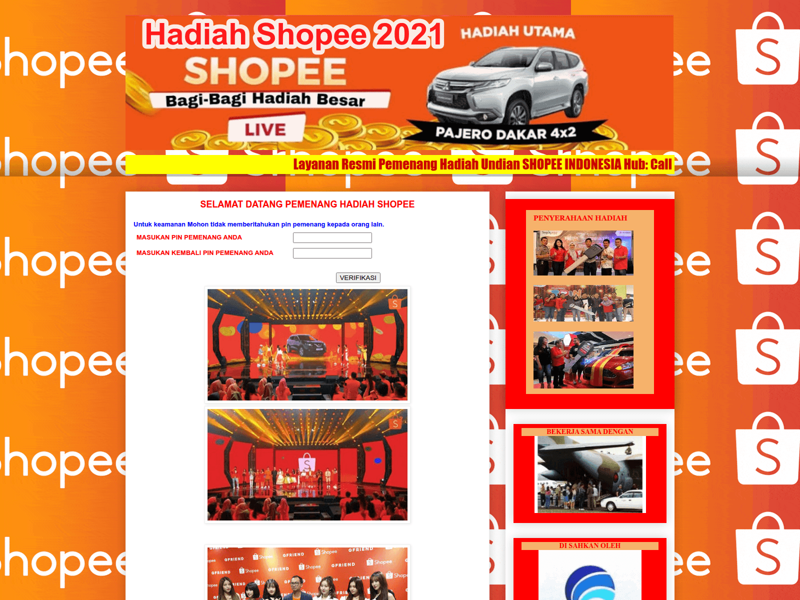 Screenshot of layanan-shopee447.blogspot.com