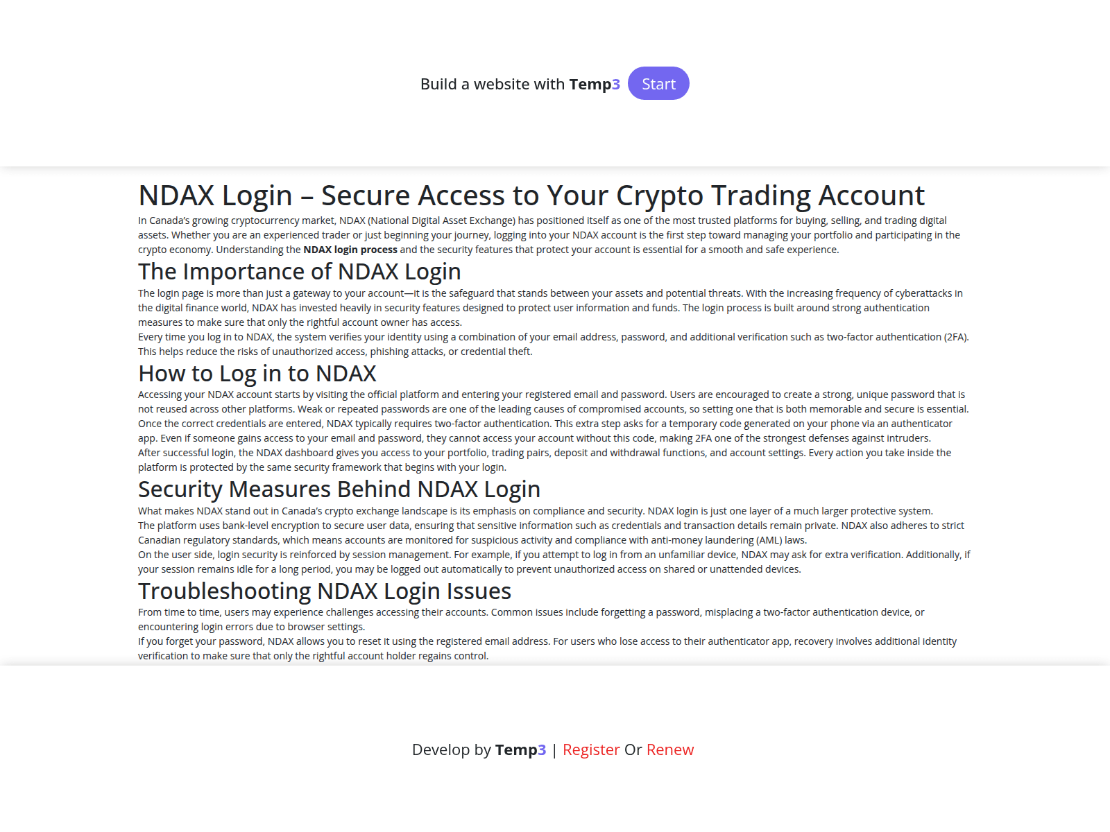 Screenshot of portal-nda-x-cdn-auth.tem3.io