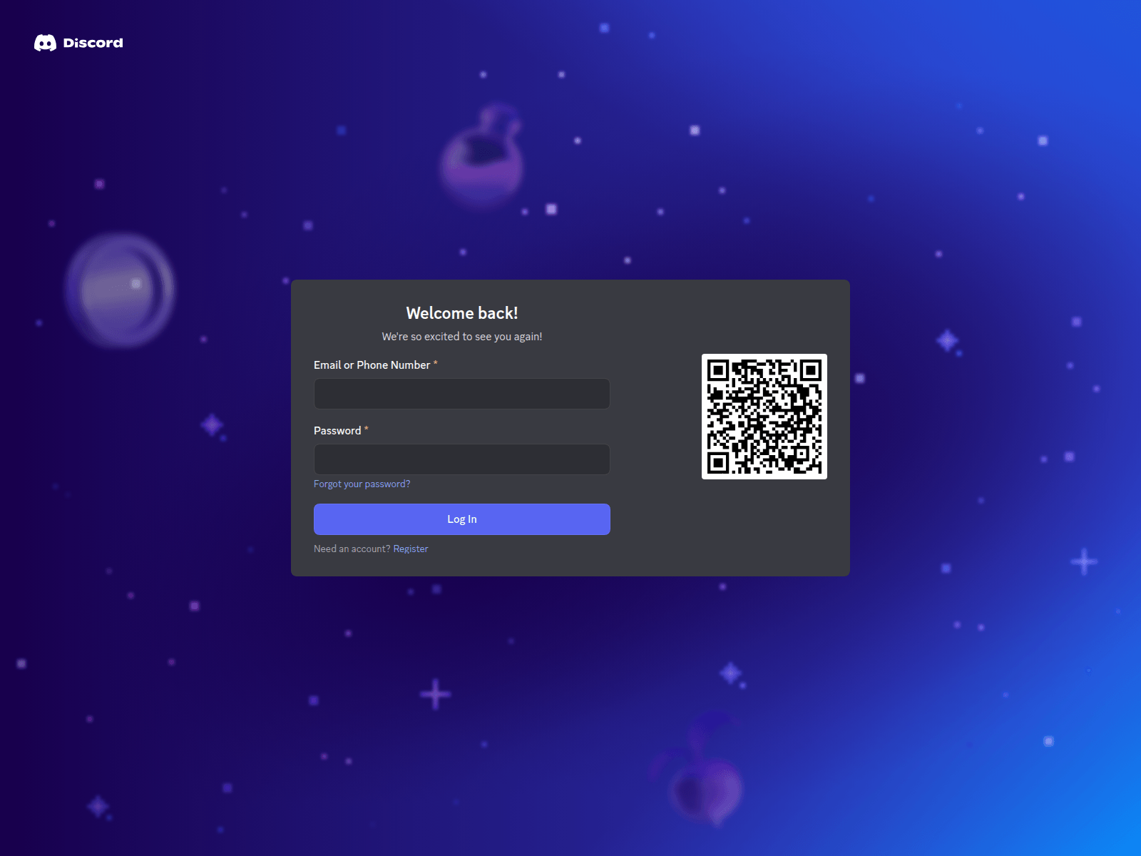Screenshot of discord-login-three.vercel.app
