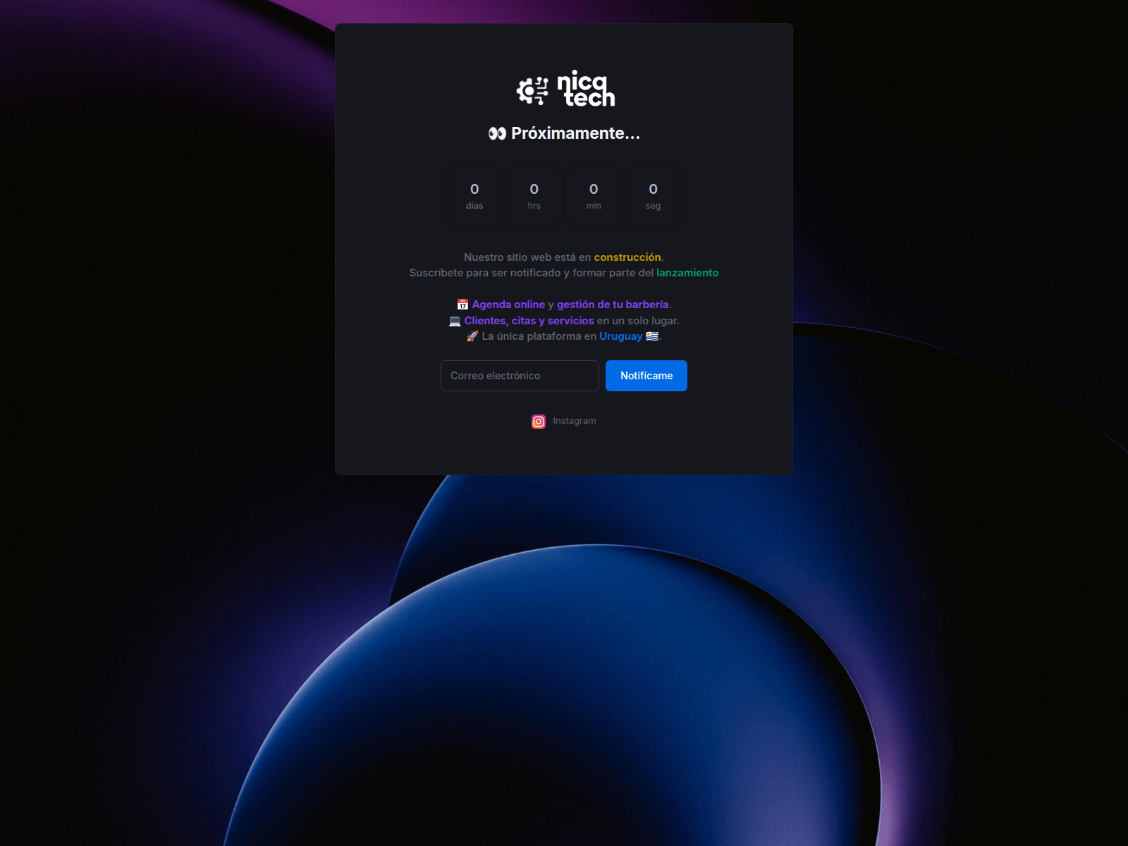 Screenshot of nicatech-uy.pages.dev