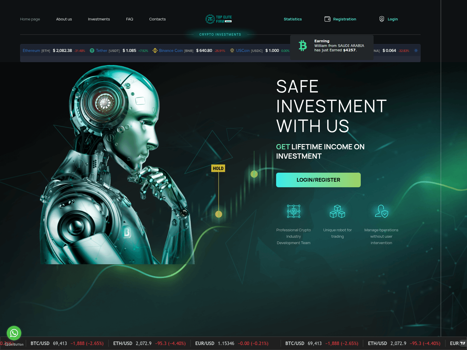 Screenshot of topelitesfirm.live