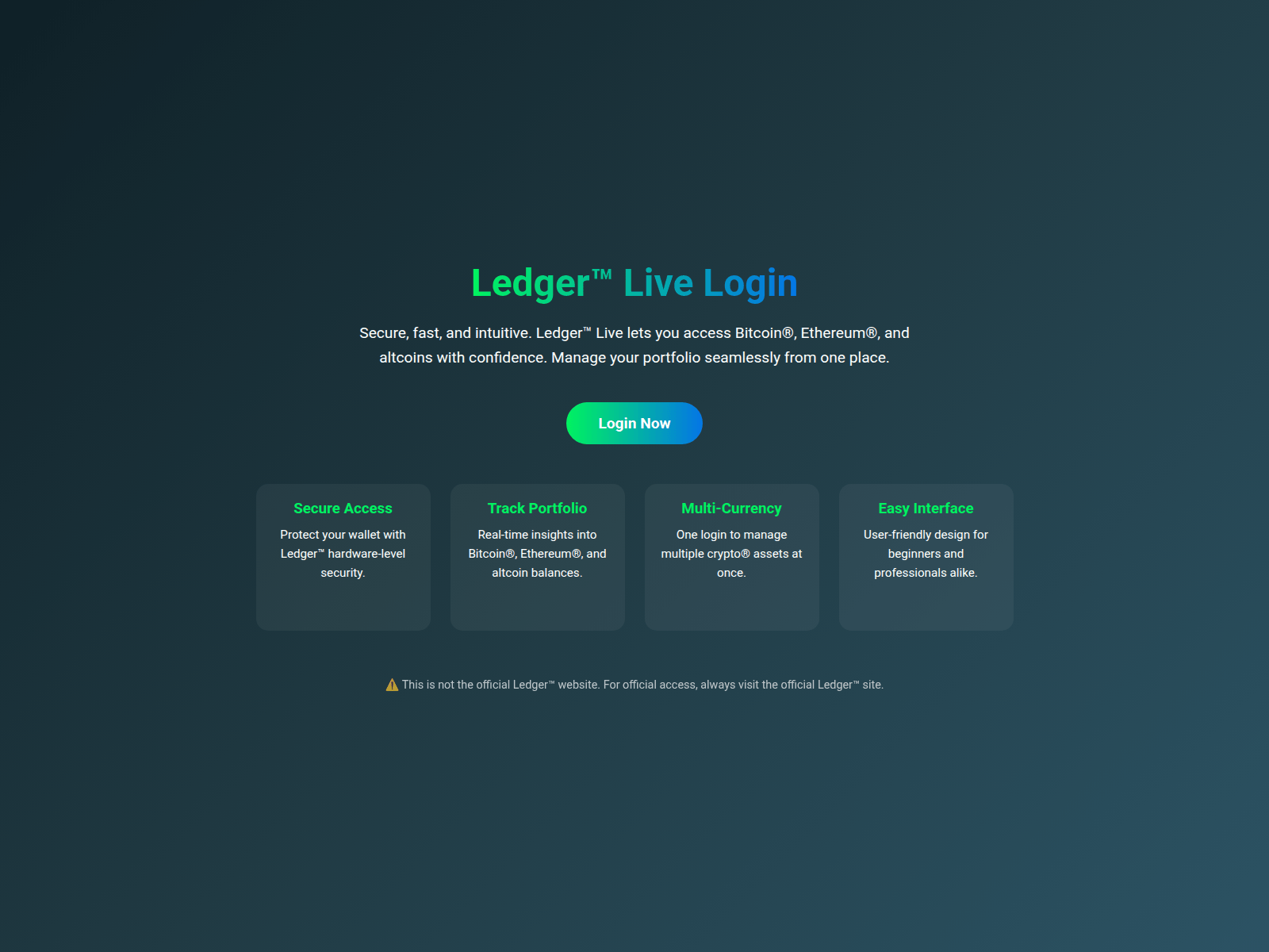 Screenshot of en-ledgr-login-live.pages.dev