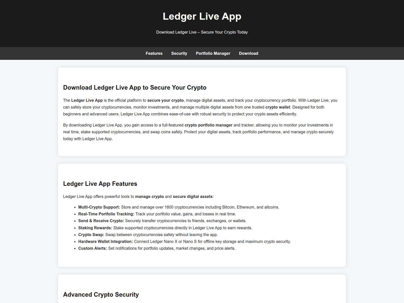 Screenshot of ledger-live-desktop-us-en.pages.dev
