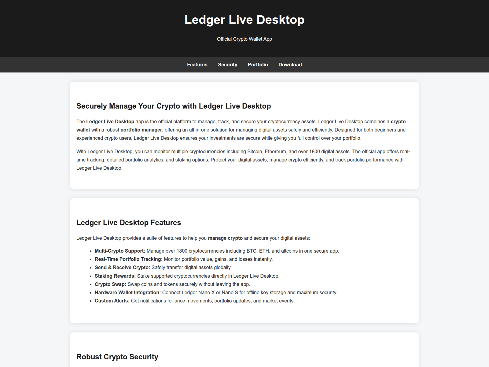 Screenshot of ledgee-livedesk.pages.dev