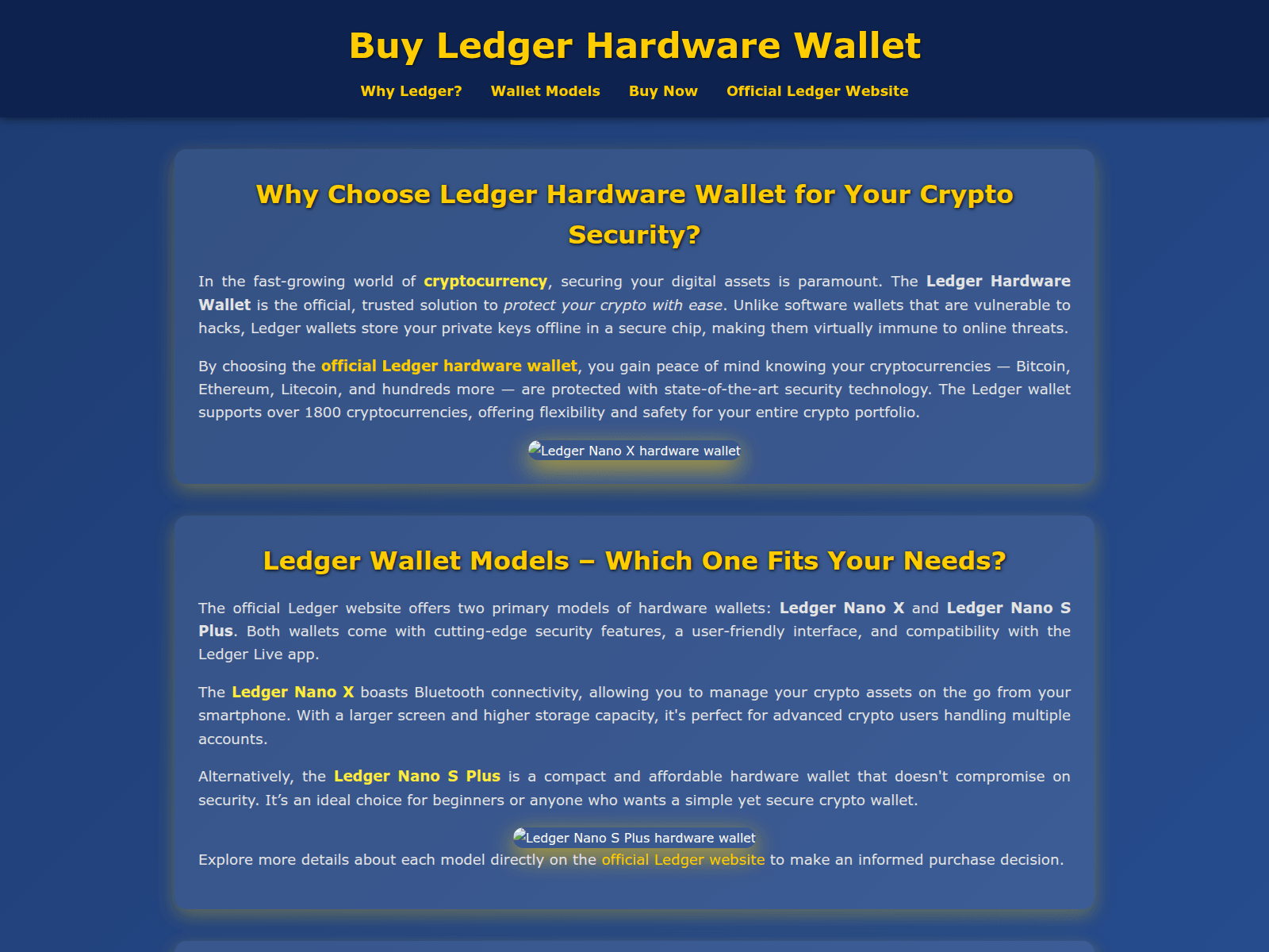 Screenshot of acc-ledger-wallt.pages.dev