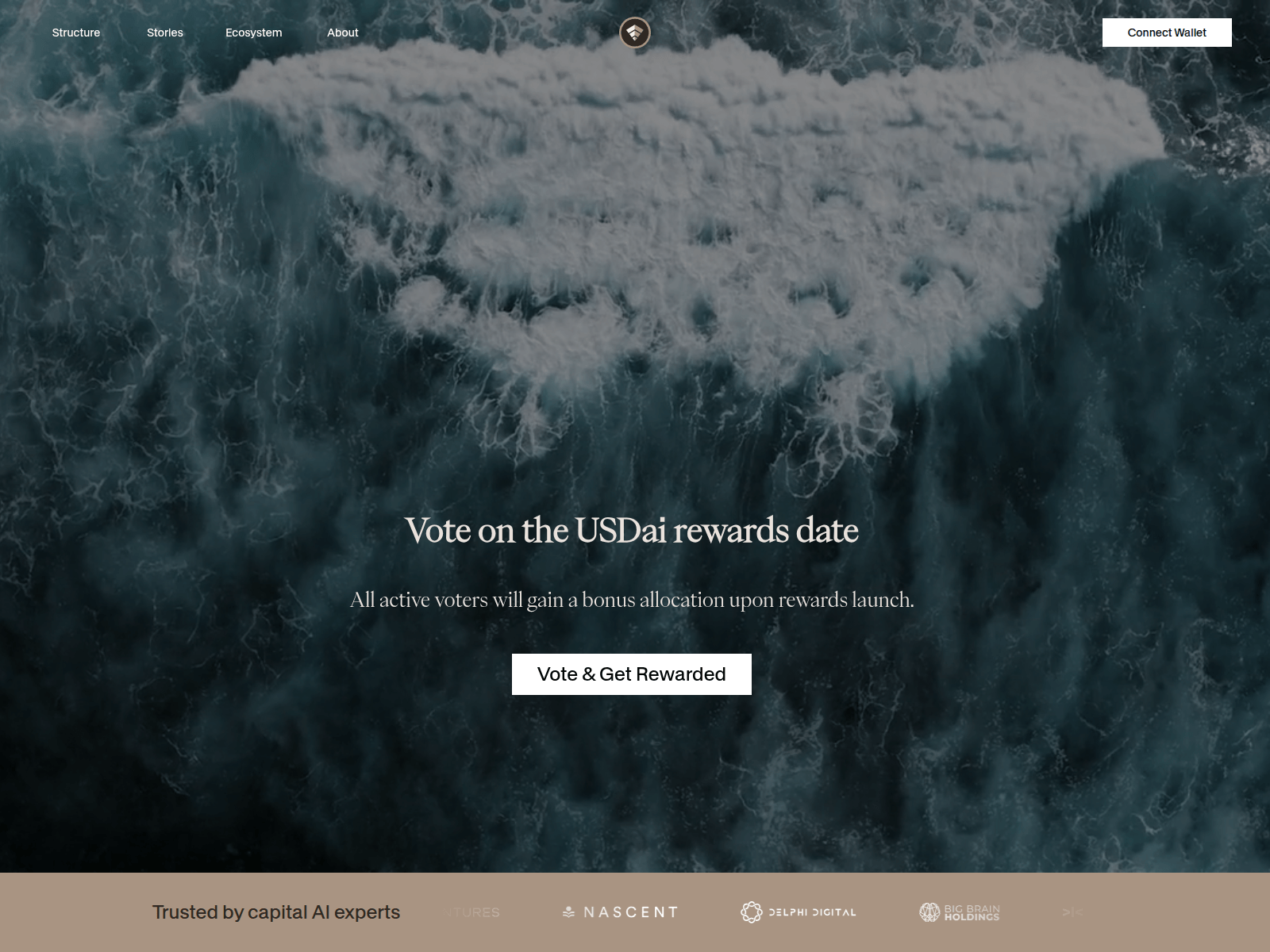 Screenshot of proposal-usdai.org