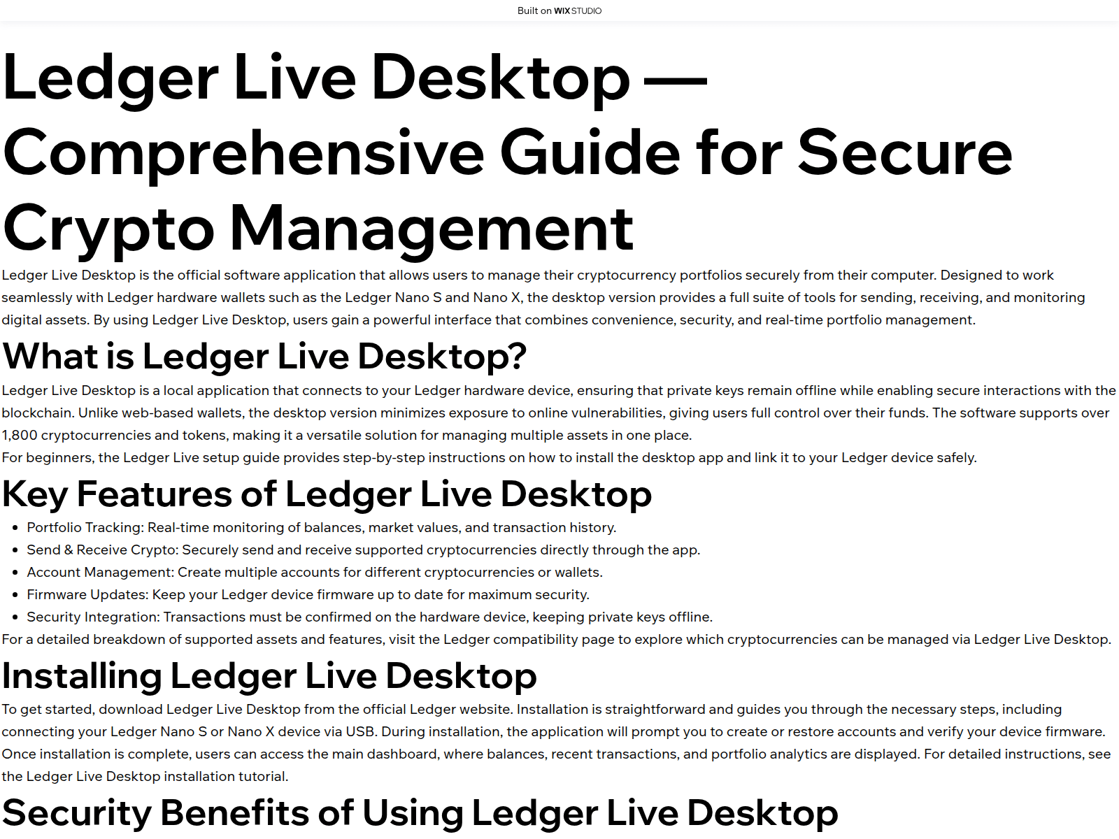 Screenshot of getting-desktop.wixstudio.com
