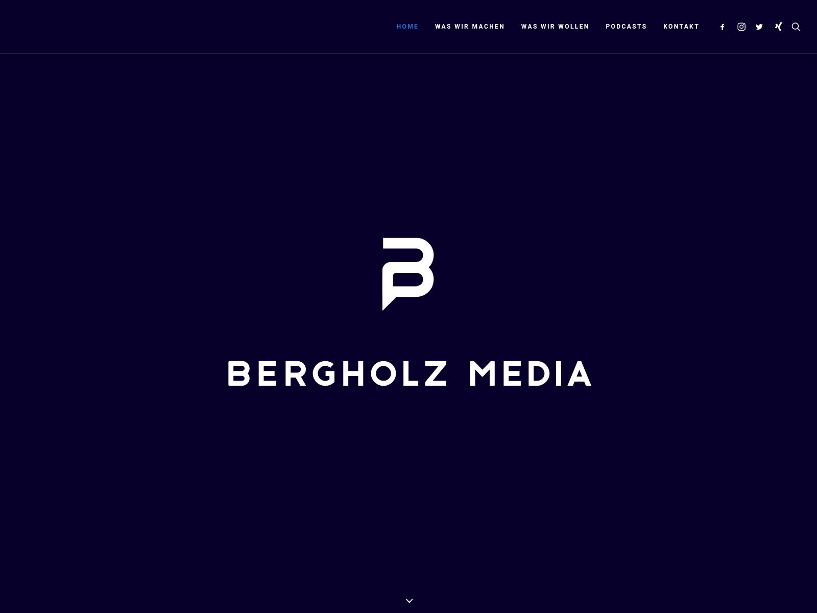 Screenshot of bergholz-media.de
