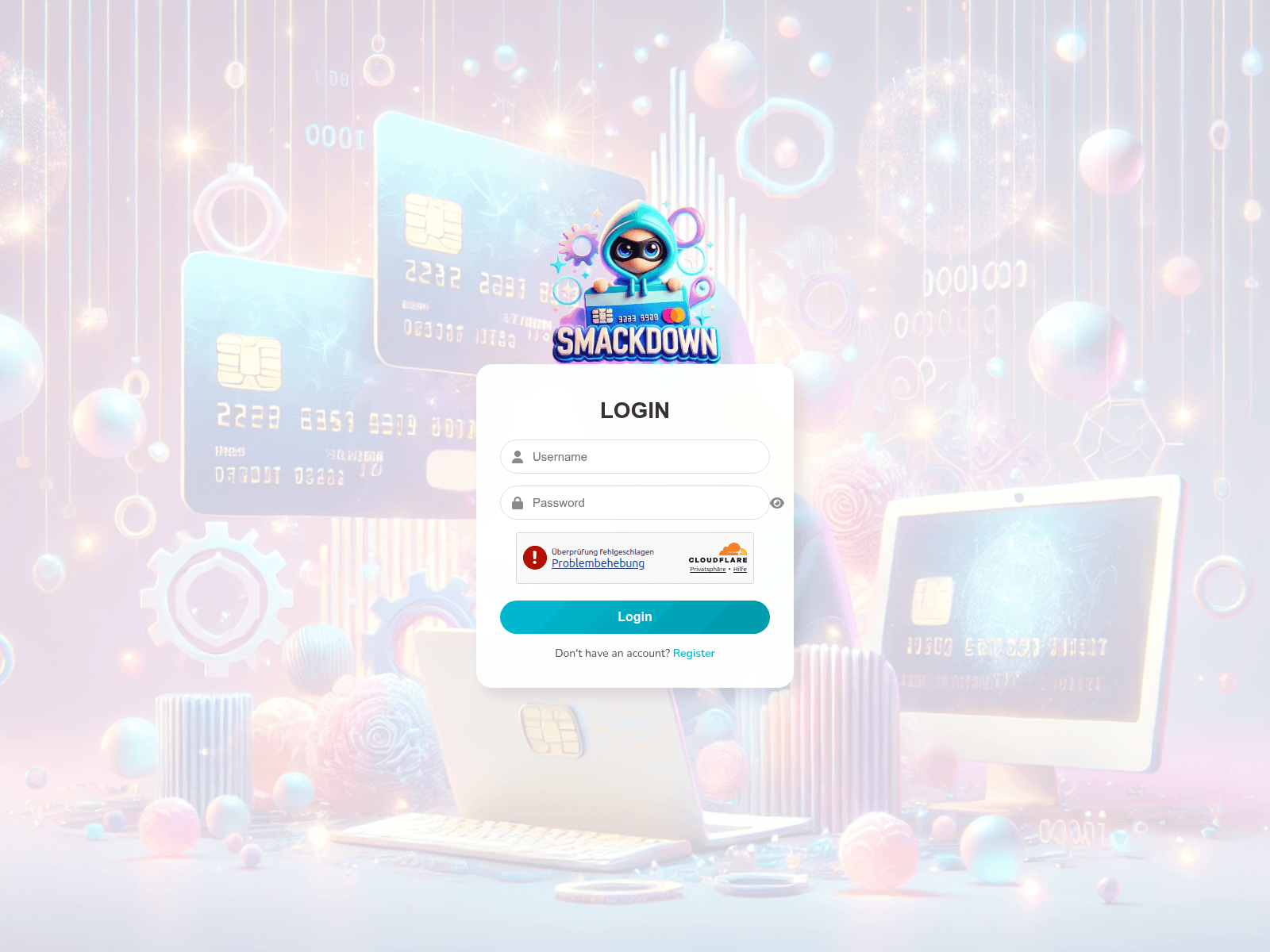 Screenshot of smackd0wn.cc