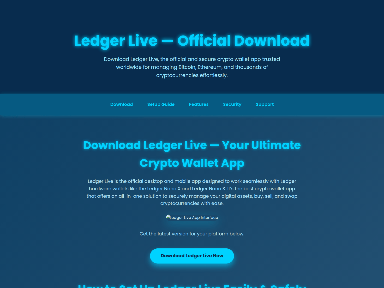 Screenshot of dsktop-ledgre.pages.dev
