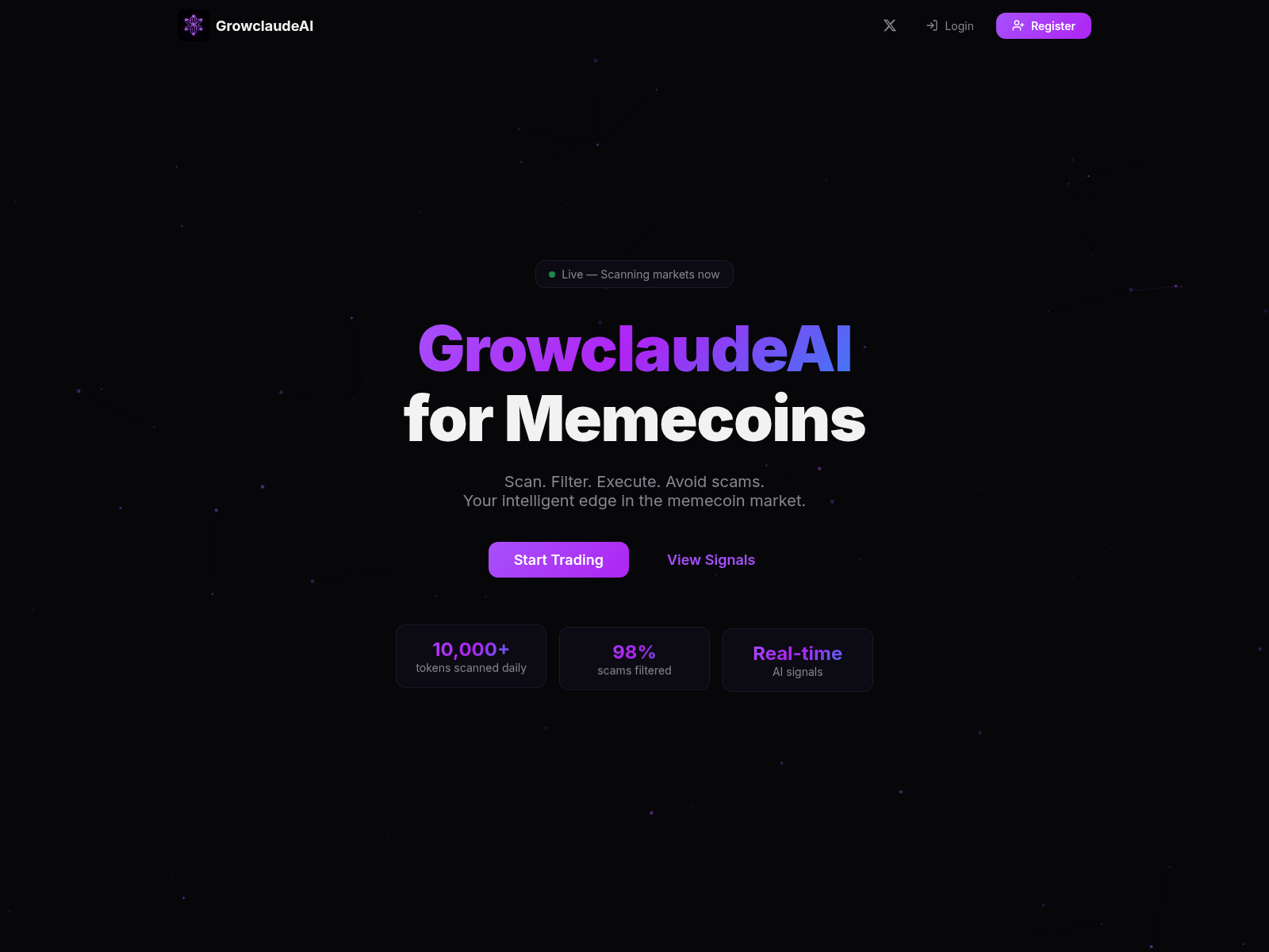 Screenshot of growclaudeai.com
