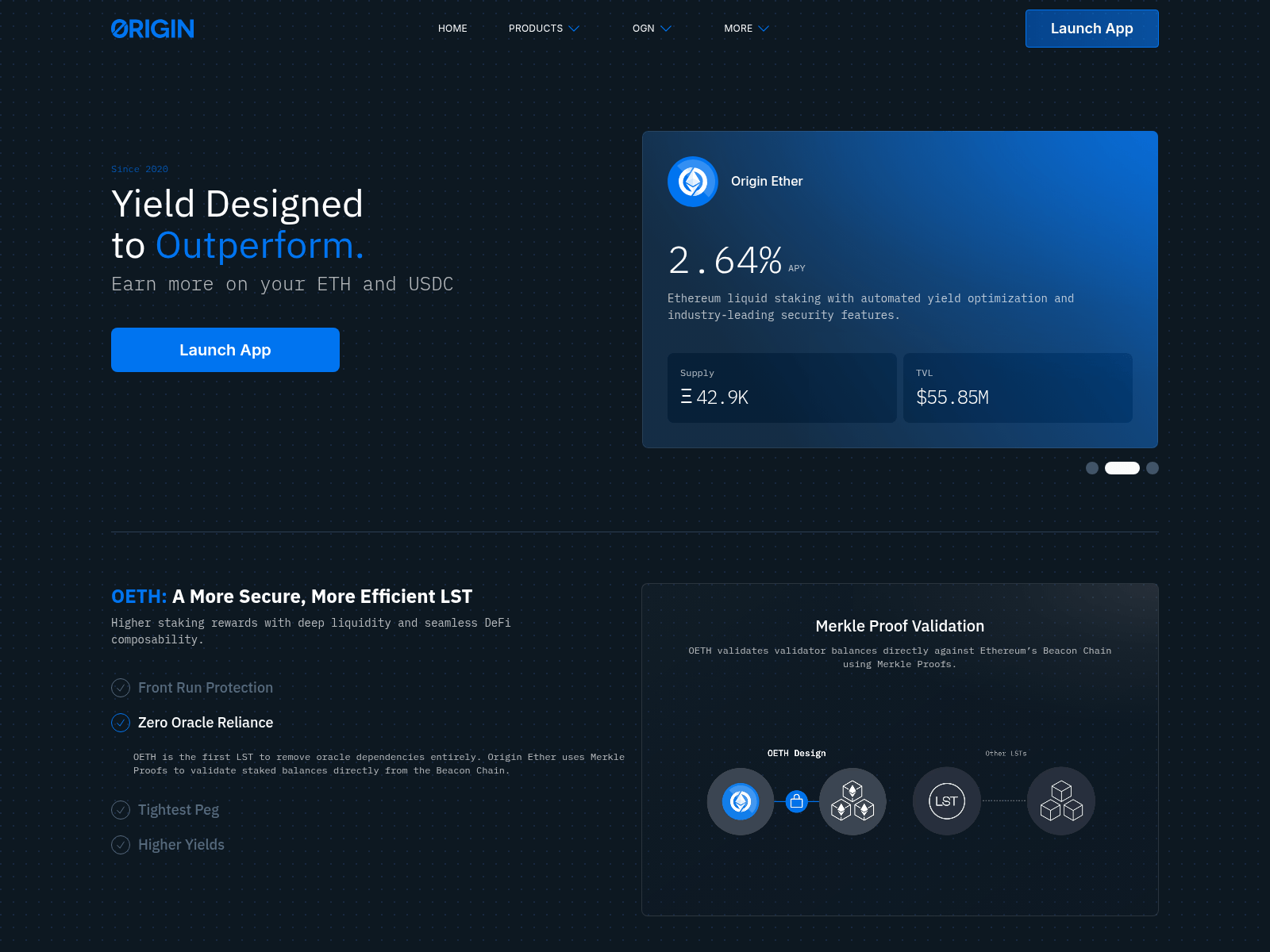 Screenshot of oethgift.com